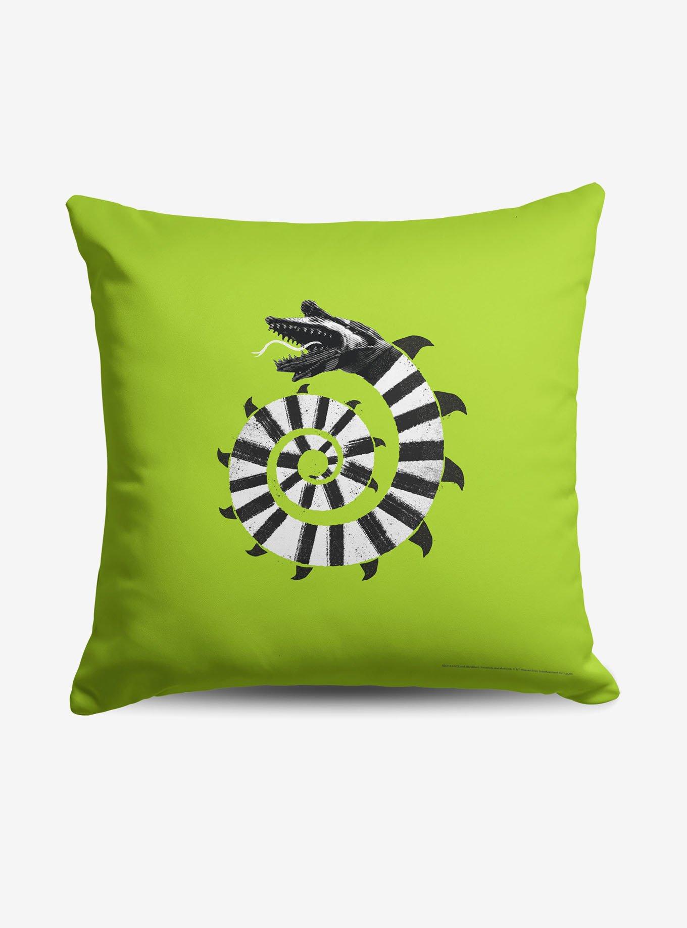 Beetlejuice Mind The Sandworms Throw Pillow, , hi-res