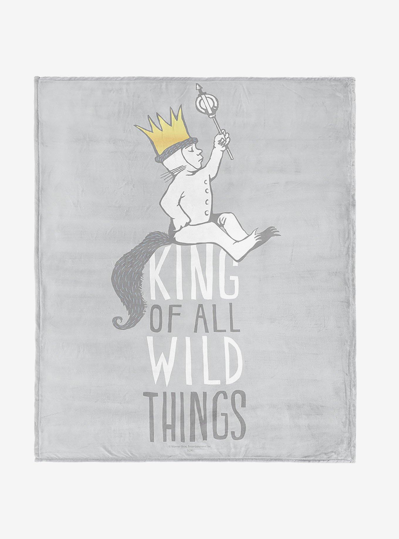 Where The Wild Things Are King Of All 40x50" Silk Touch Throw Blanket, , hi-res