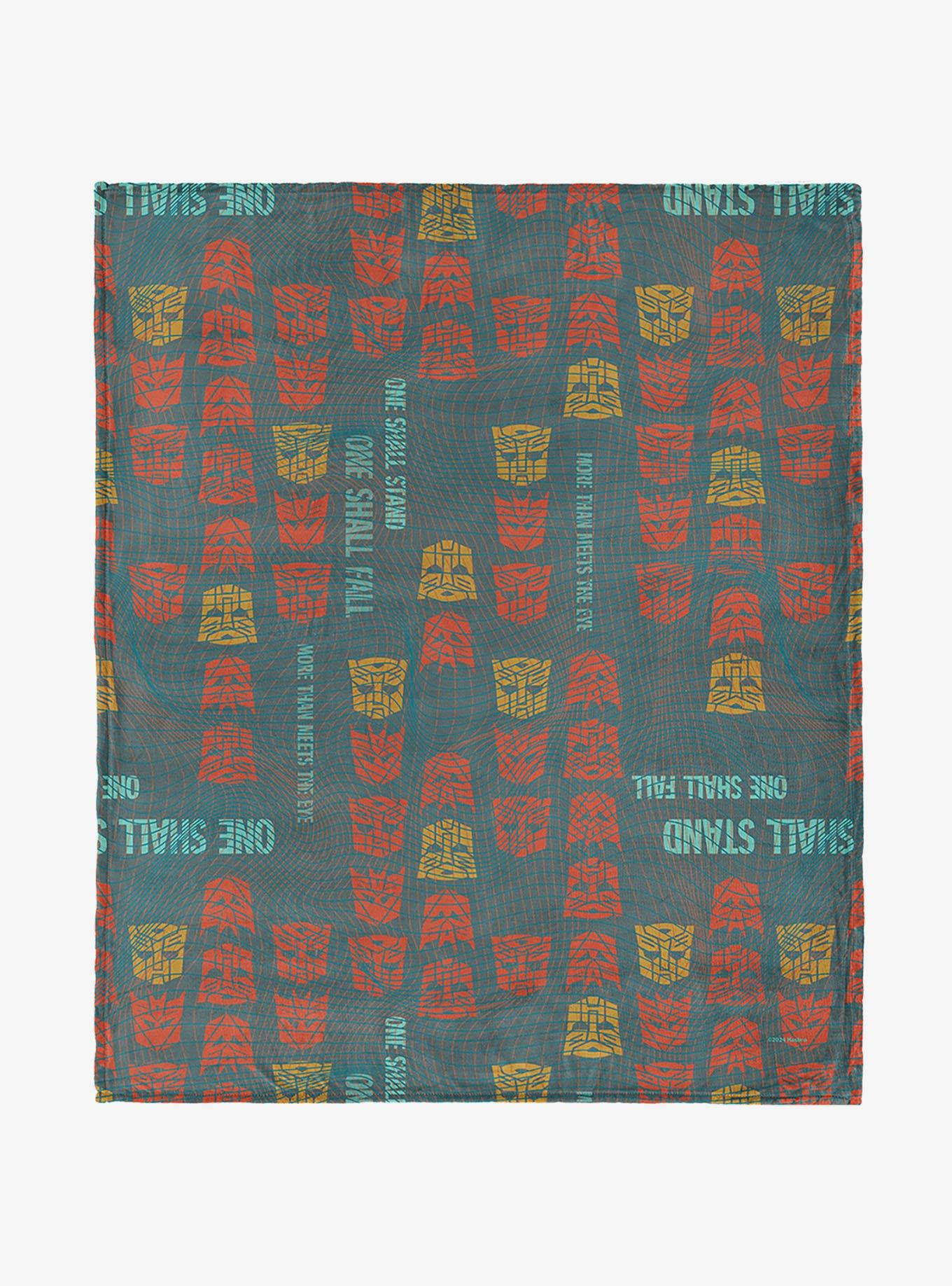 Transformers One Shall Stand One Shall Fall 40x50" Silk Touch Throw Blanket, , hi-res