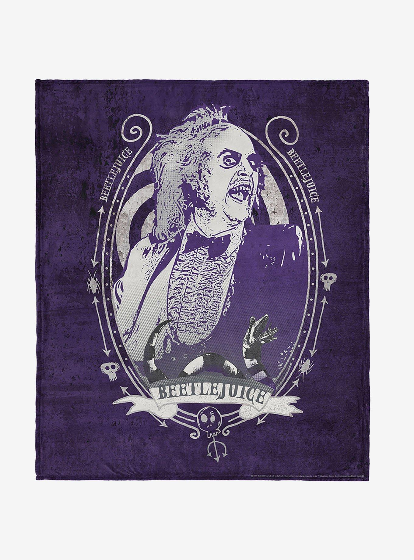 Beetlejuice Big Dark Room 40x50" Silk Touch Throw Blanket, , hi-res