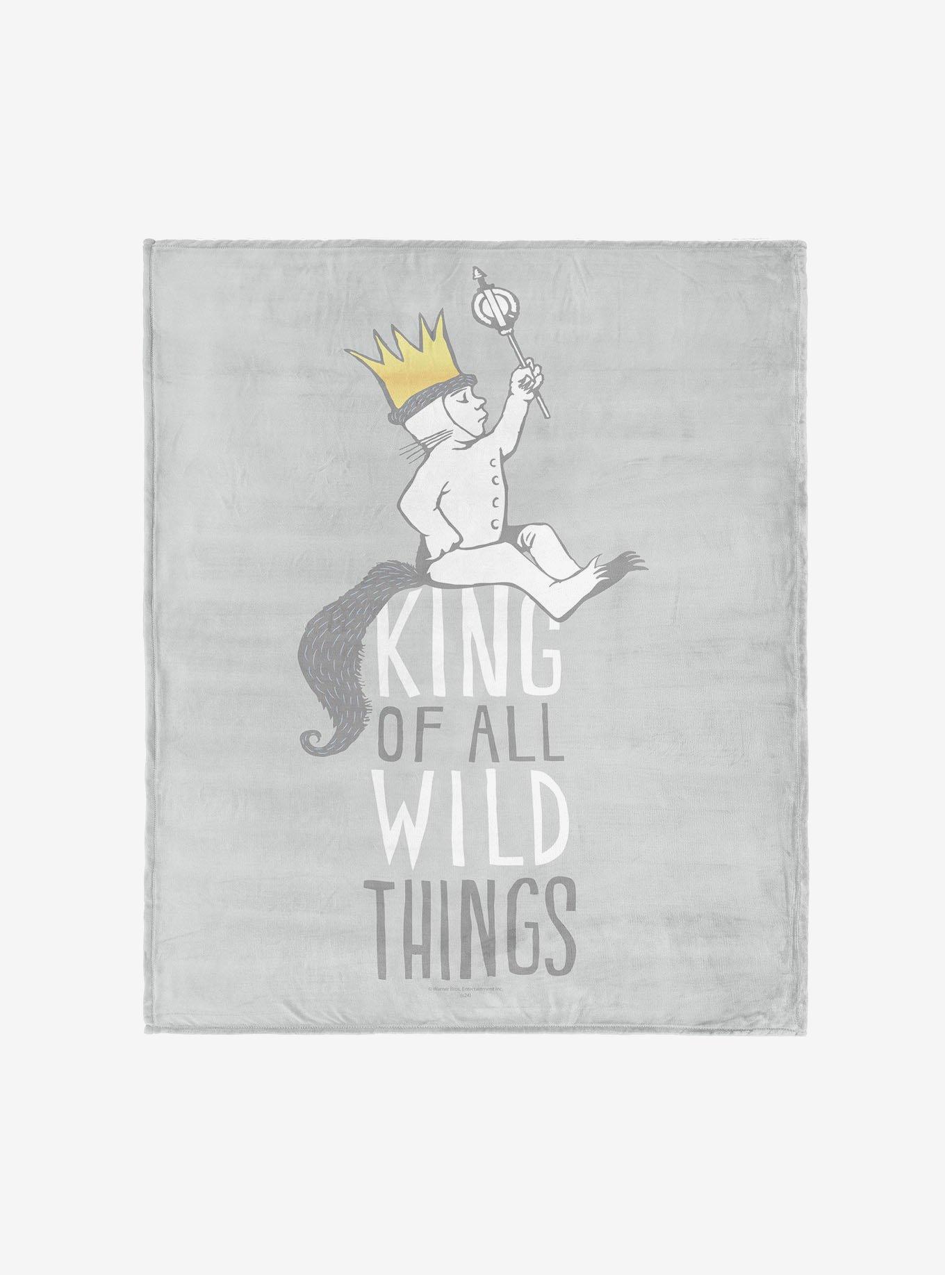 Where The Wild Things Are King Of All 50x60" Silk Touch Throw Blanket, , hi-res