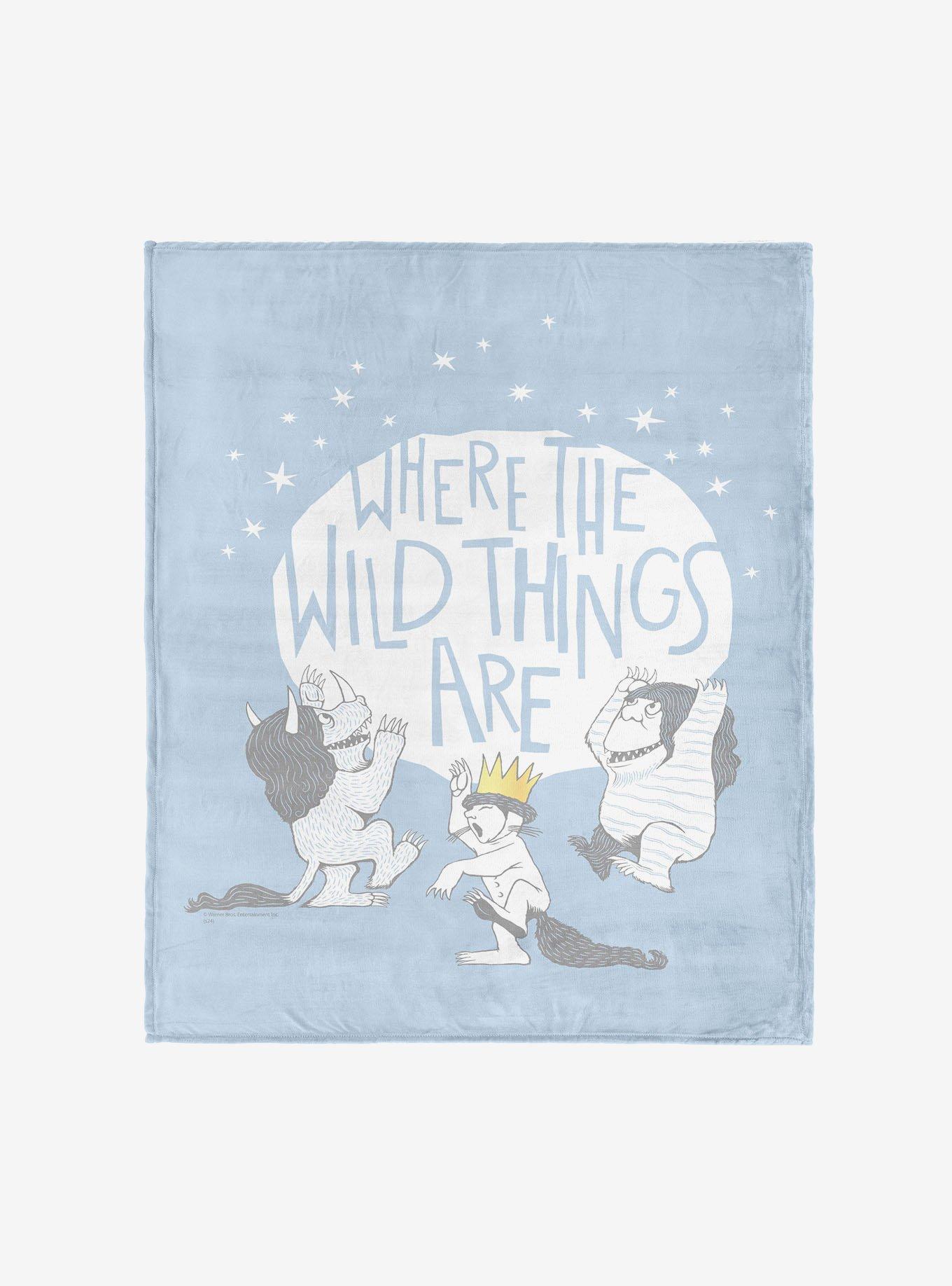 Where The Wild Things Are Wild Things 50x60" Silk Touch Throw Blanket, , hi-res