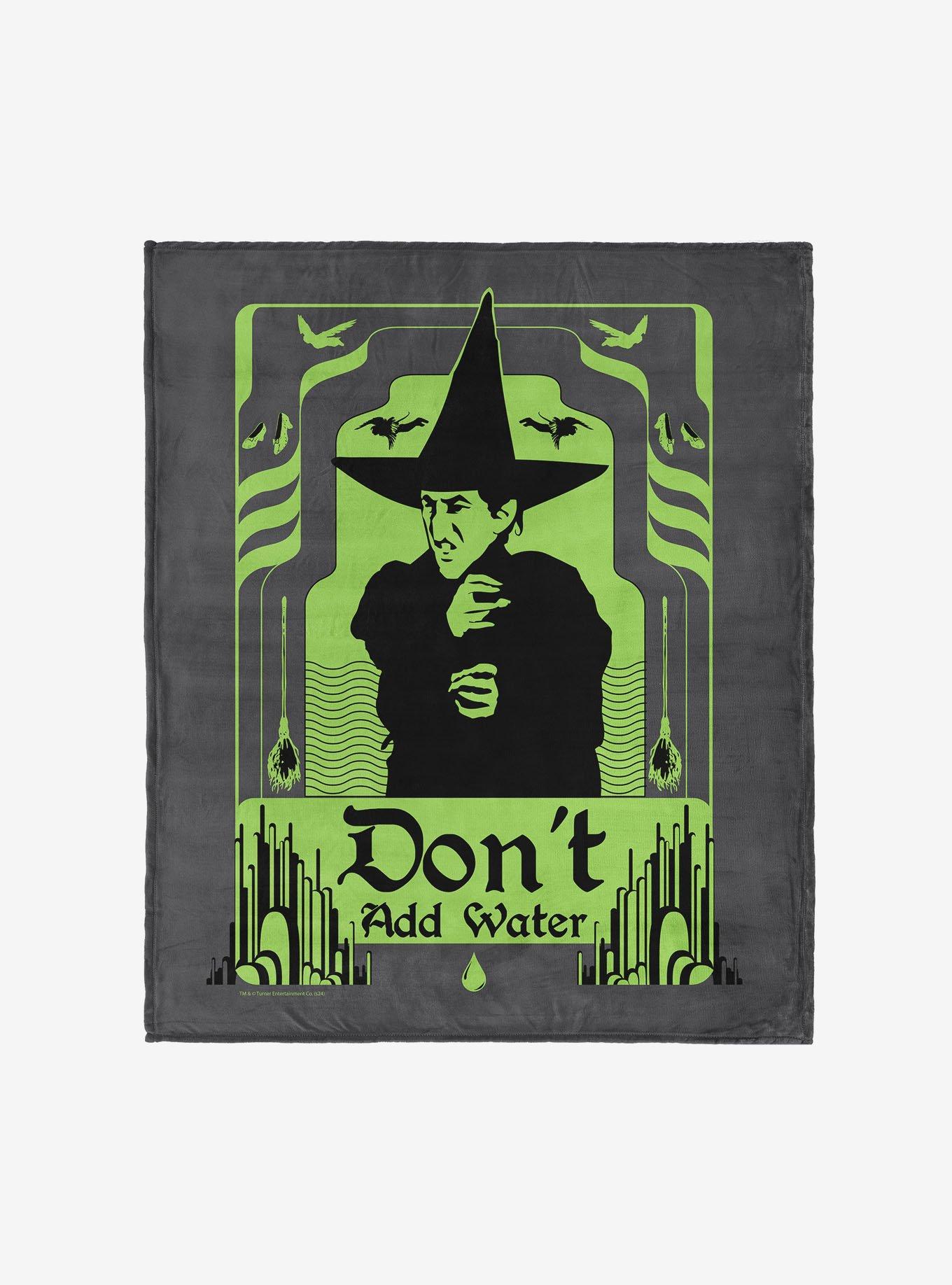 The Wizard of Oz Don't Add Water 50x60" Silk Touch Throw Blanket, , hi-res