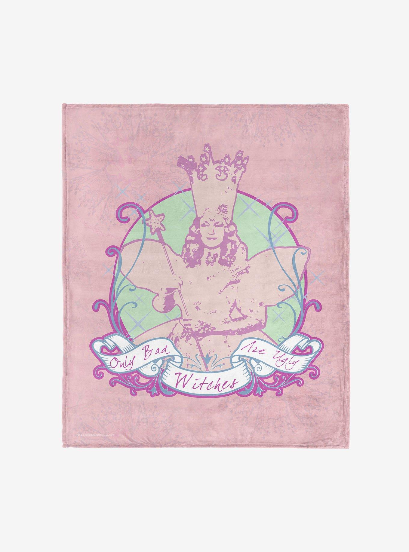 The Wizard of Oz Glinda Pattern 50x60" Silk Touch Throw Blanket, , hi-res