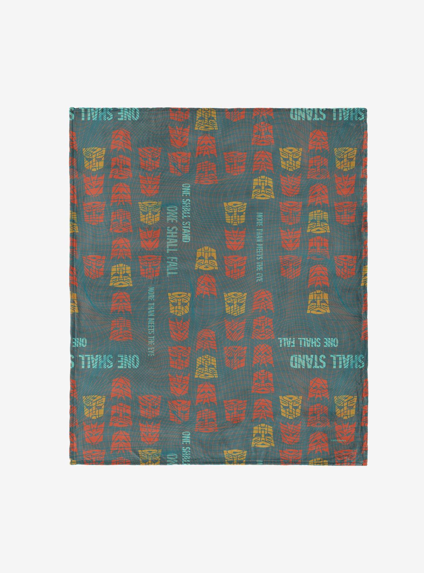 Transformers One Shall Stand One Shall Fall 50x60" Silk Touch Throw Blanket, , hi-res