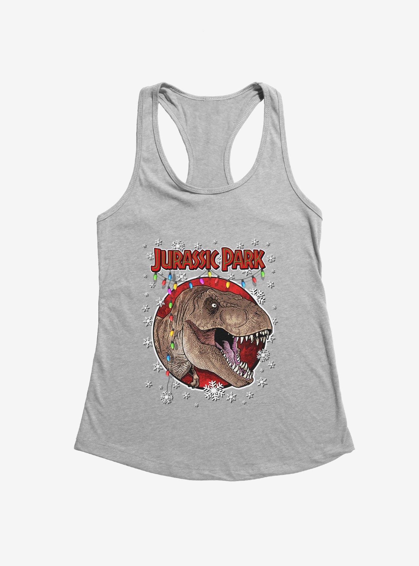 Jurassic Park Holiday T-Rex Girls Tank, , hi-res