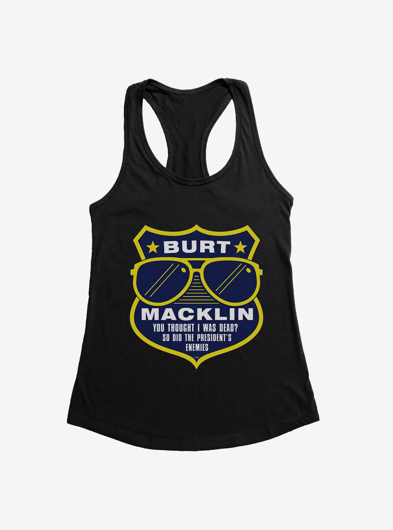 Parks And Recreation Burt Macklin Badge Girls Tank, , hi-res