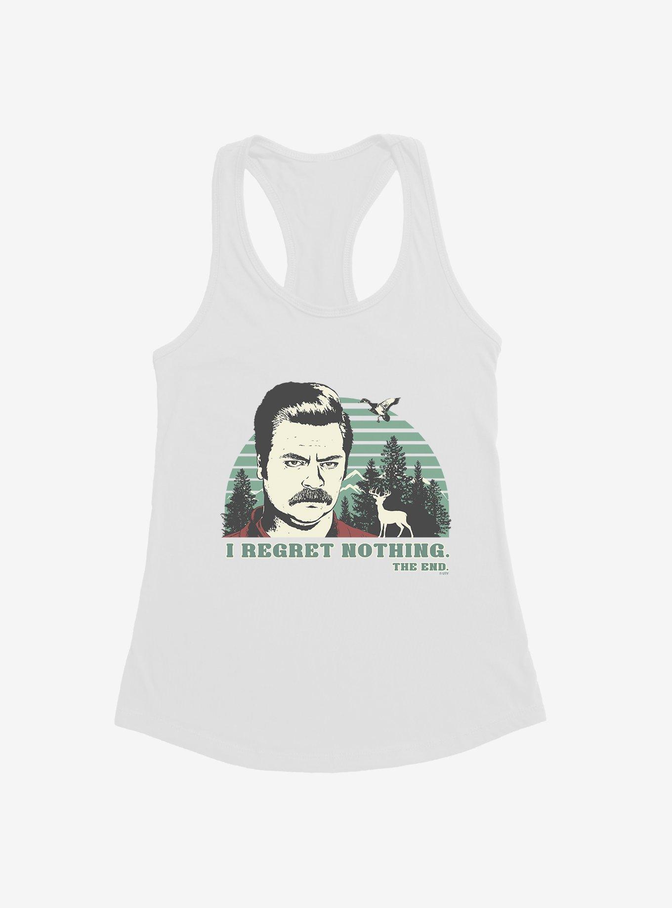 Parks And Recreation I Regret Nothing The End Girls Tank, , hi-res