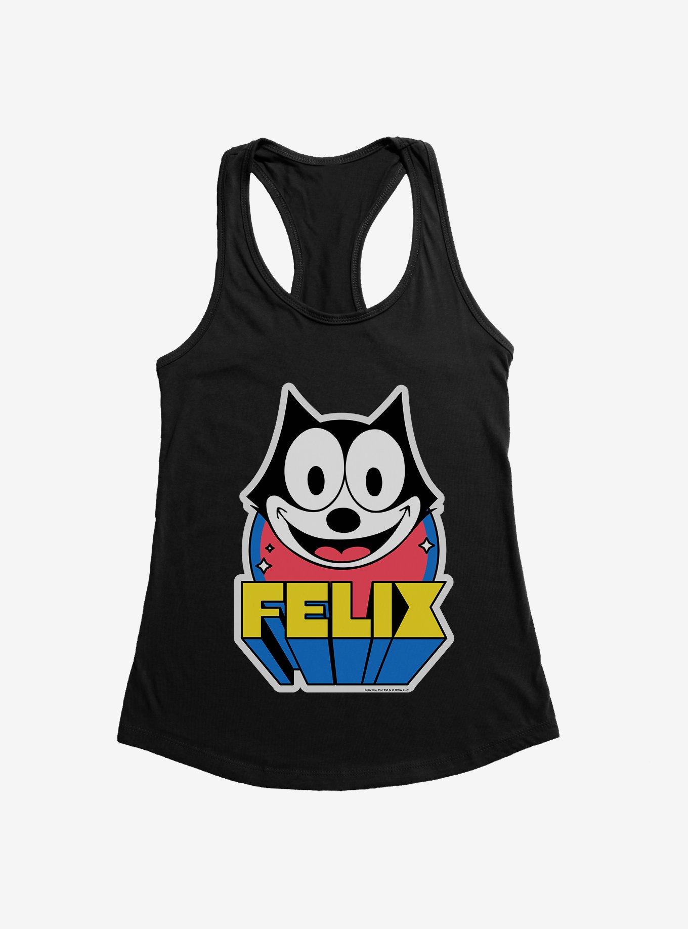 Felix The Cat Face Logo Girls Tank, , hi-res