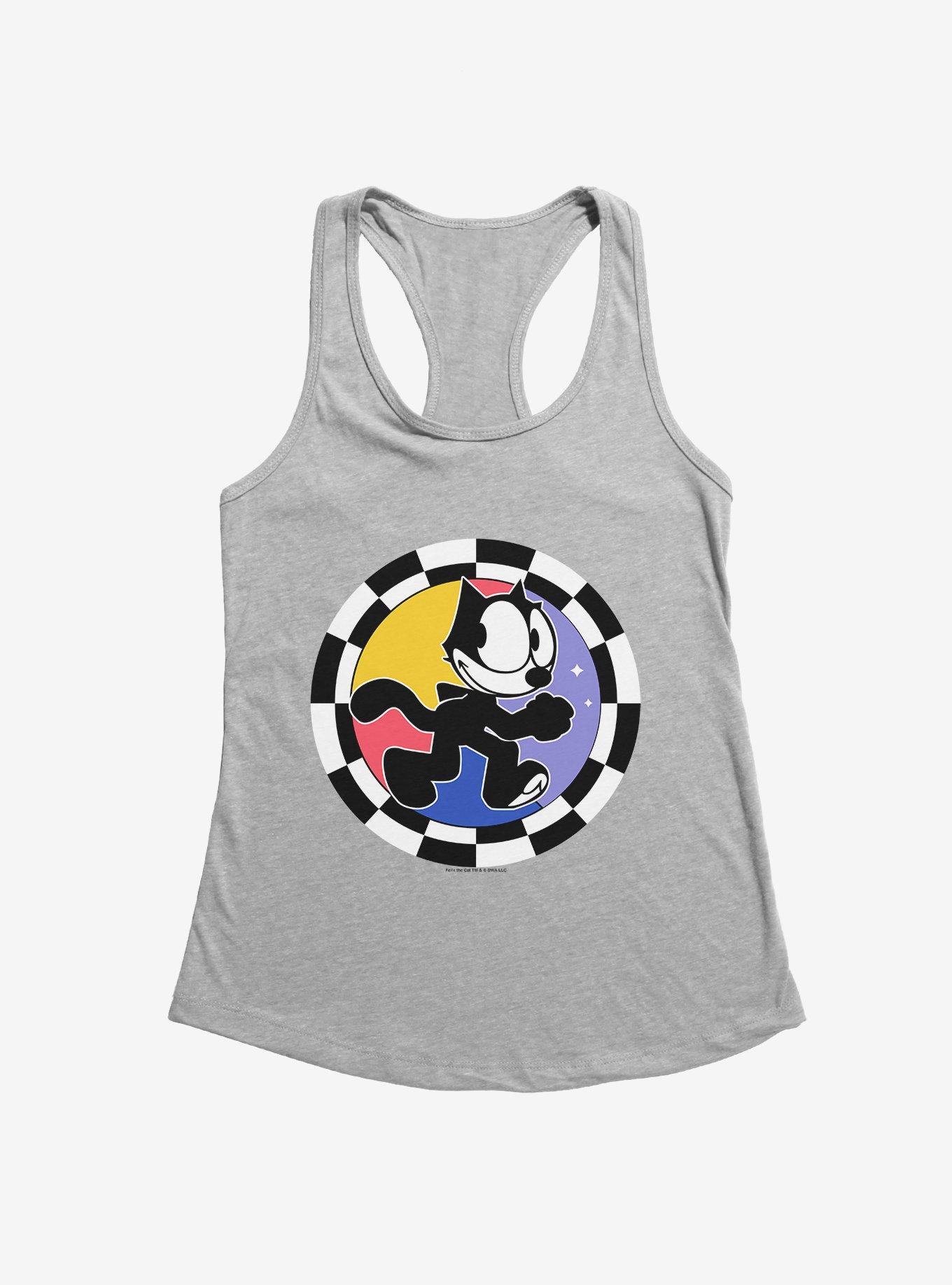 Felix The Cat Checkers Girls Tank, , hi-res