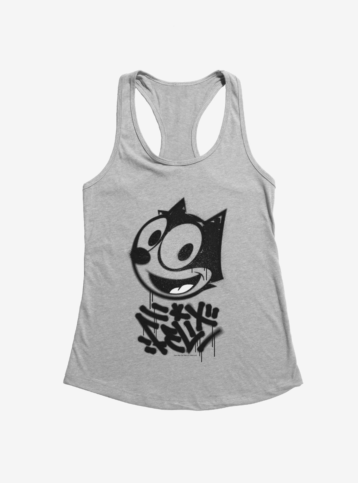 Felix The Cat Graffiti Art Girls Tank