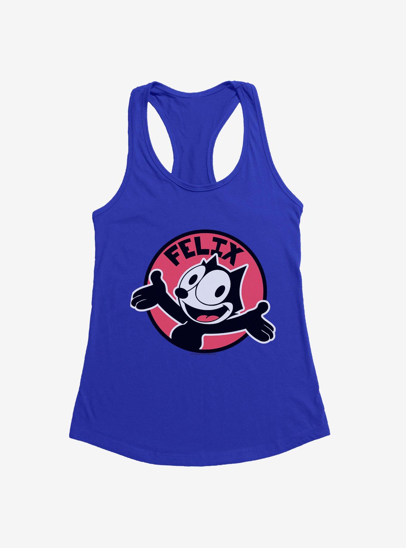 Felix The Cat Logo Girls Tank, , hi-res