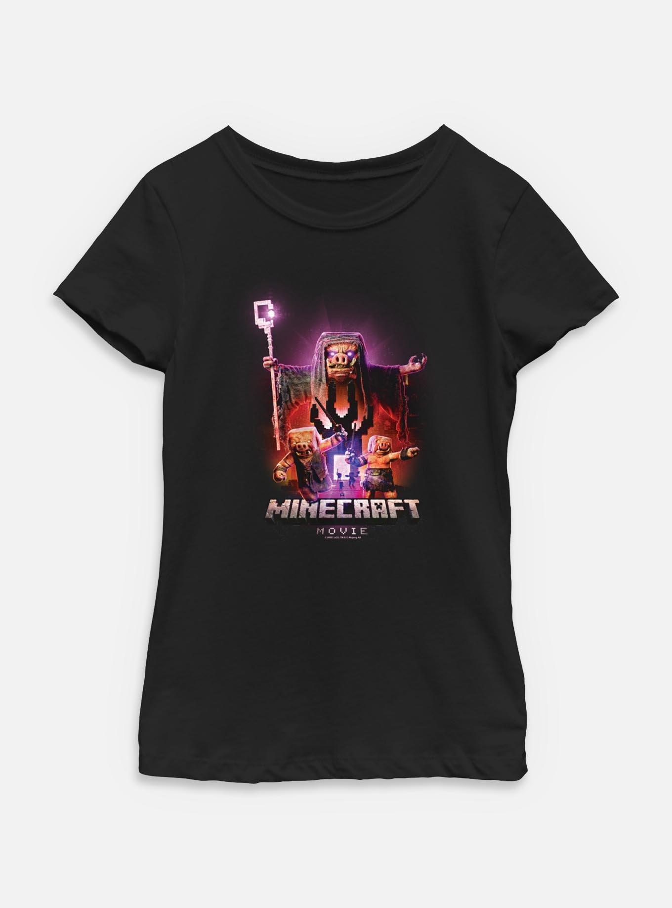 A Minecraft Movie Piglins Portal Youth Girls T-Shirt, , hi-res