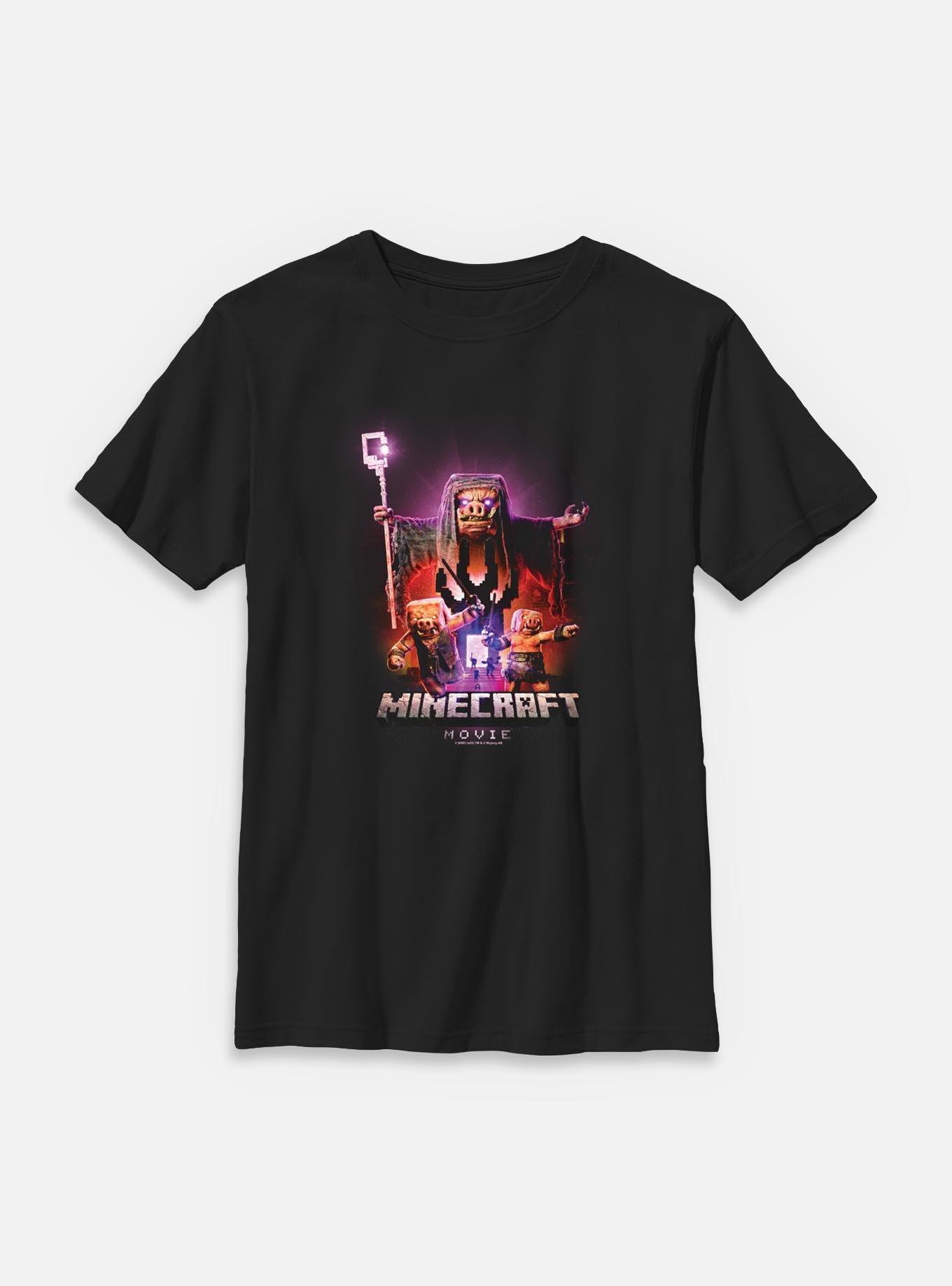 A Minecraft Movie Piglins Portal Youth T-Shirt, , hi-res