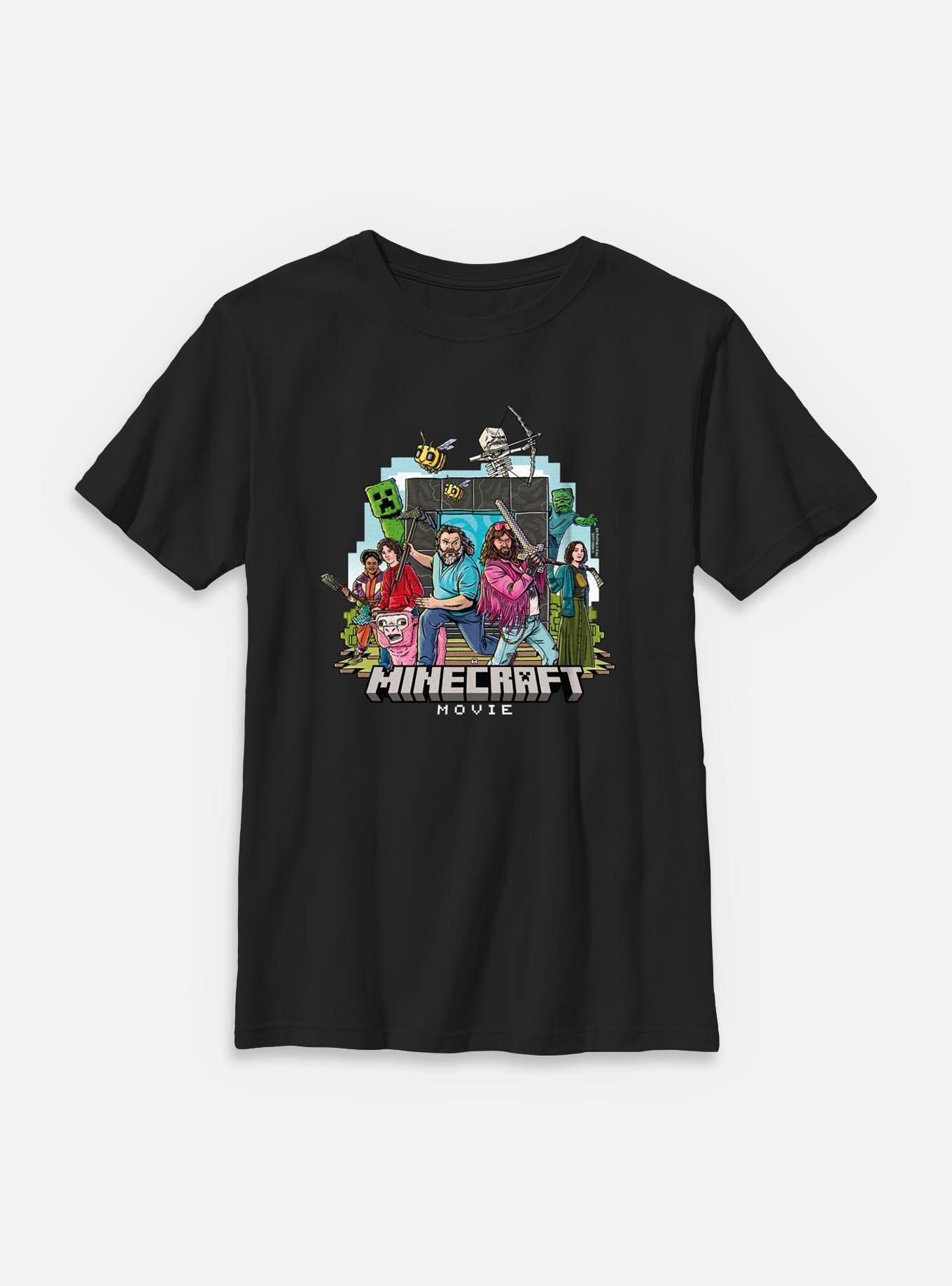 A Minecraft Movie Group Youth T-Shirt, , hi-res