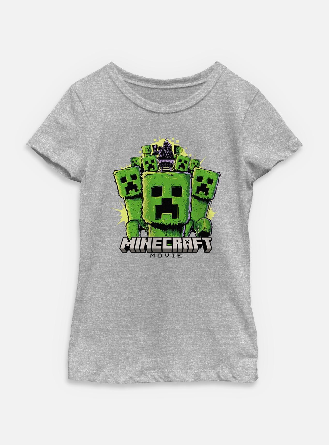 A Minecraft Movie Creepers Youth Girls T-Shirt, , hi-res