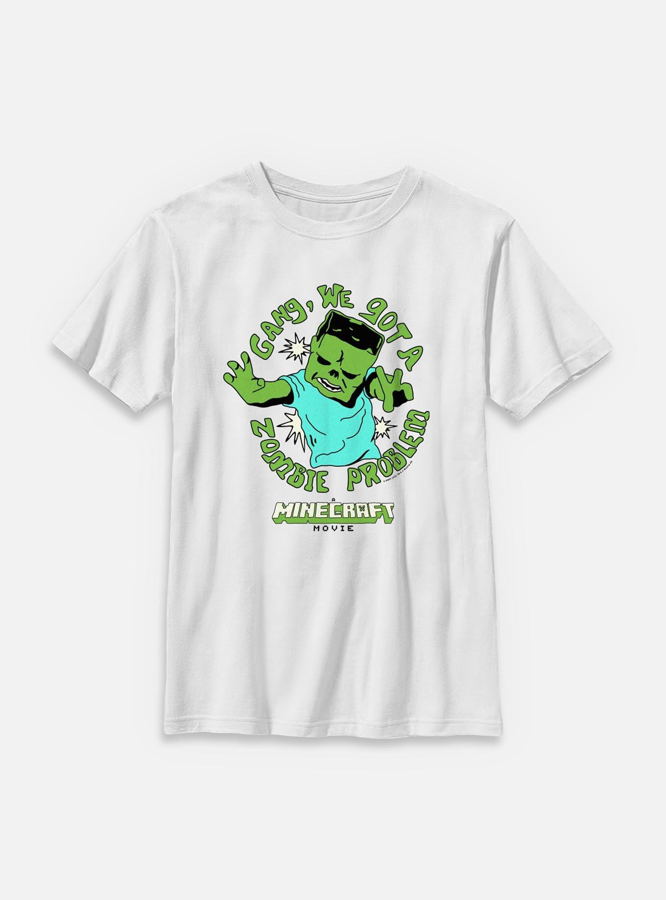 A Minecraft Movie Zombie Problem Youth T-Shirt, , hi-res