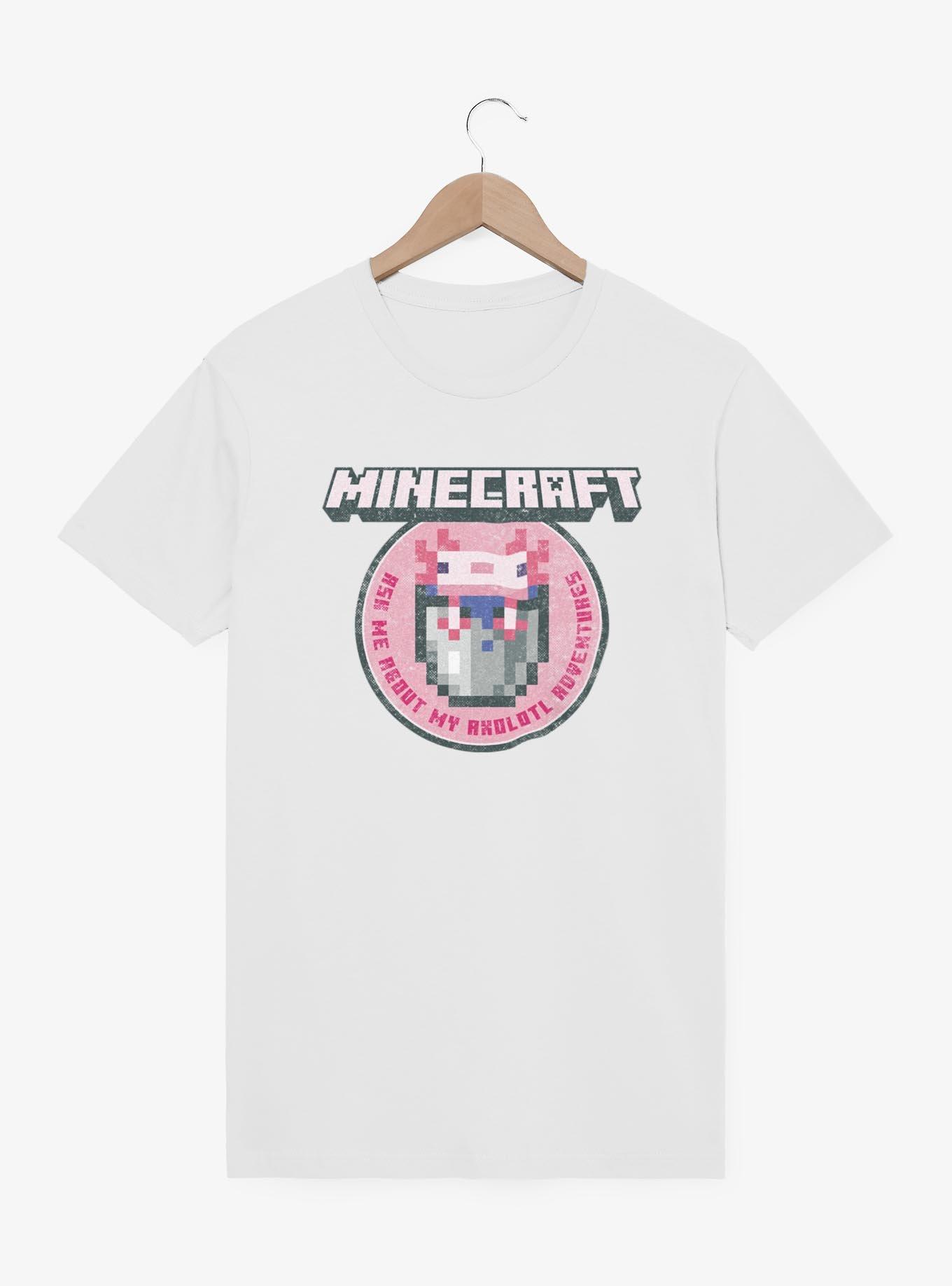 Minecraft Axolotl Adventures T-Shirt, , hi-res