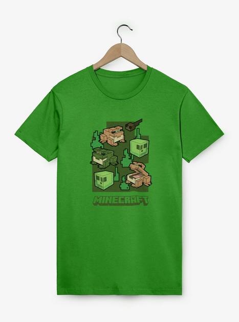 Minecraft Wild Frogs T-Shirt - GREEN | BoxLunch