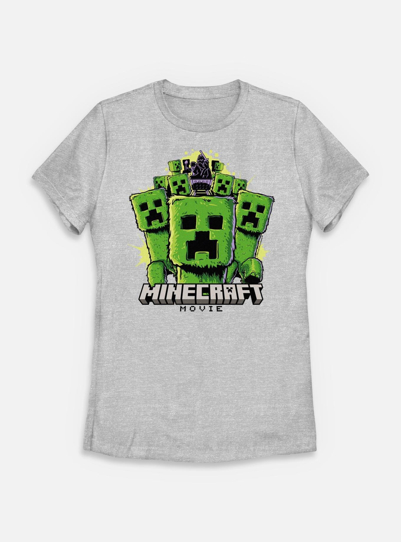 A Minecraft Movie Creepers Womens T-Shirt,All Products : American Fashion Style Bags On Sale