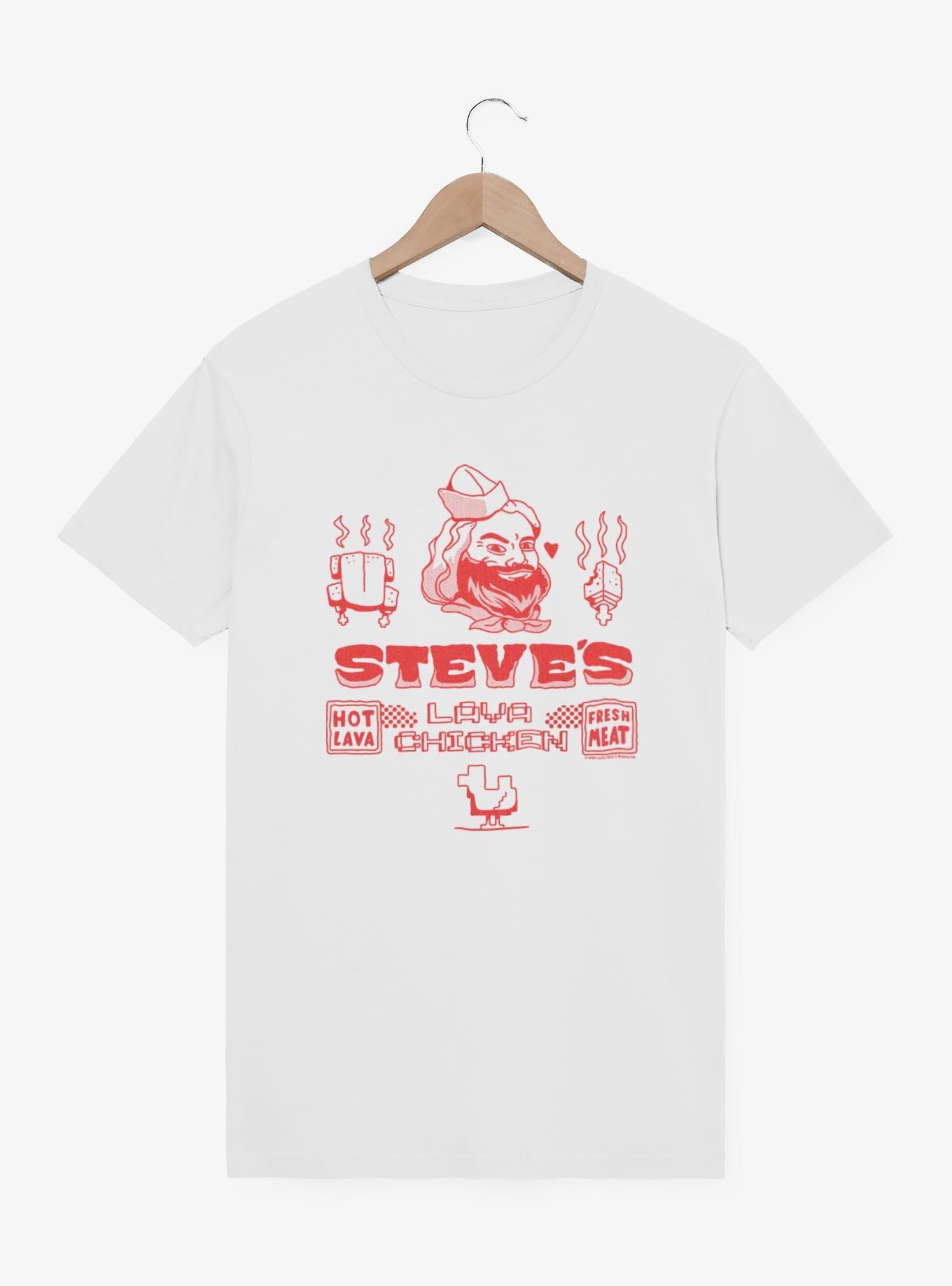A Minecraft Movie Steve´s Lava Chicken T-Shirt,All Products : American Fashion Style Bags On Sale