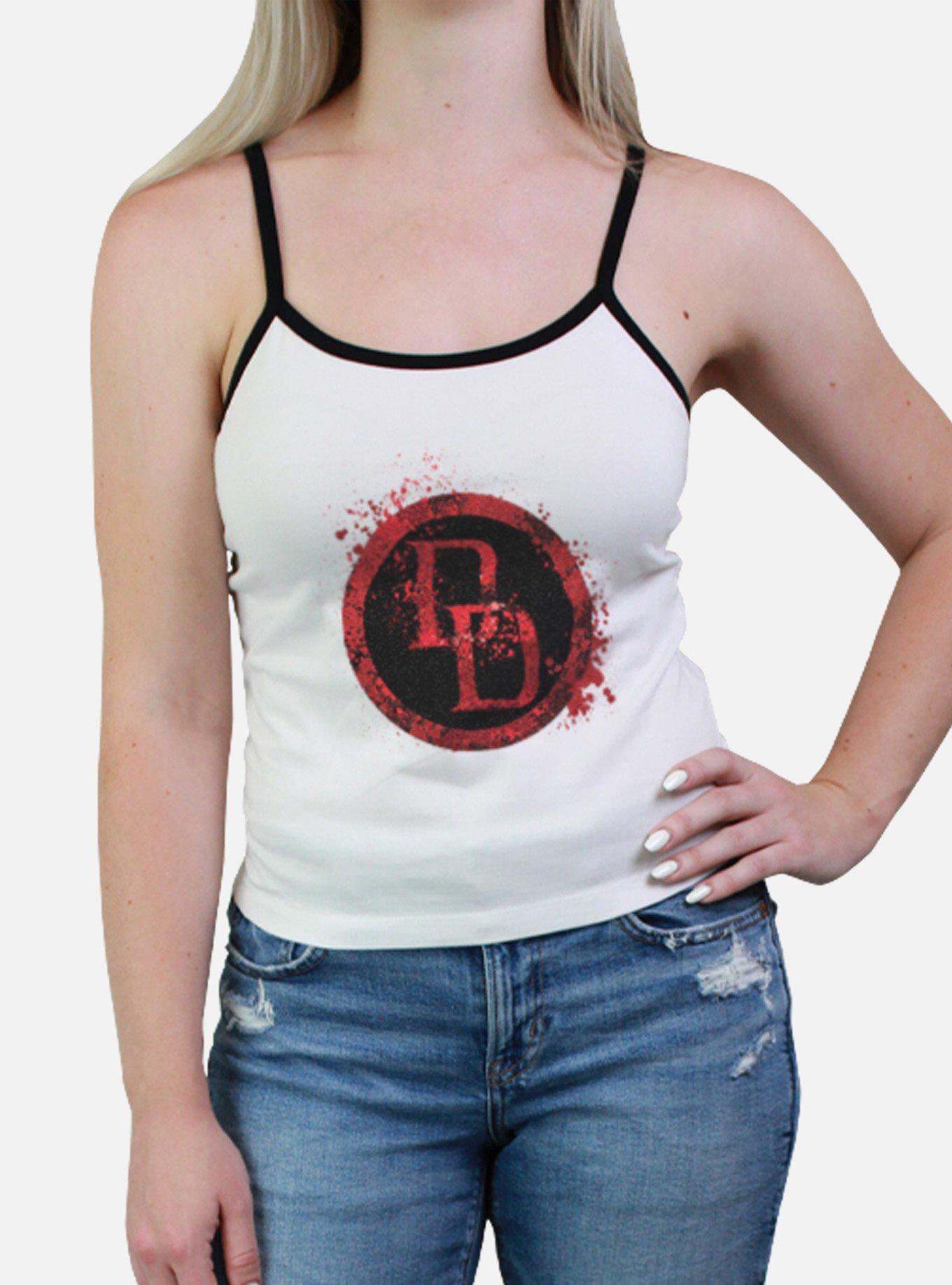 Marvel Daredevil DD Spatter Icon Womens Cami Tank Top, , hi-res