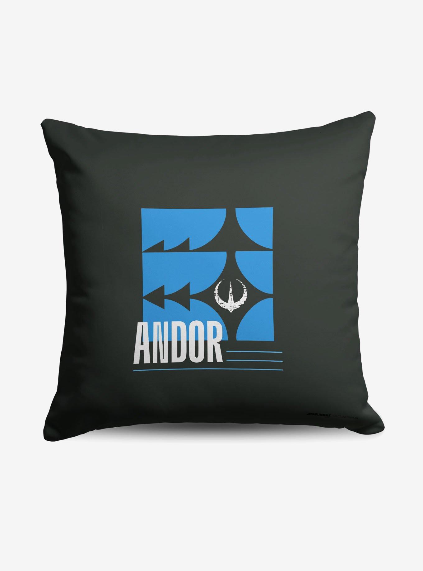 Star Wars Andor Blue Andor Throw Pillow, , hi-res
