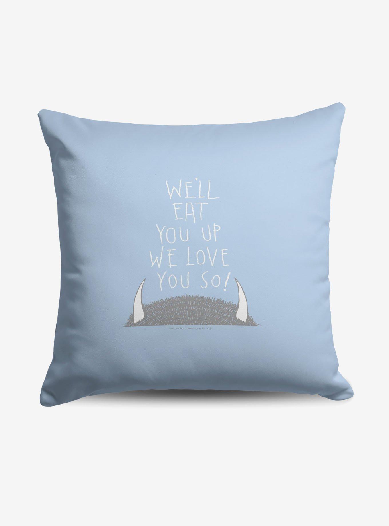 Where The Wild Things Are Love You So Throw Pillow, , hi-res