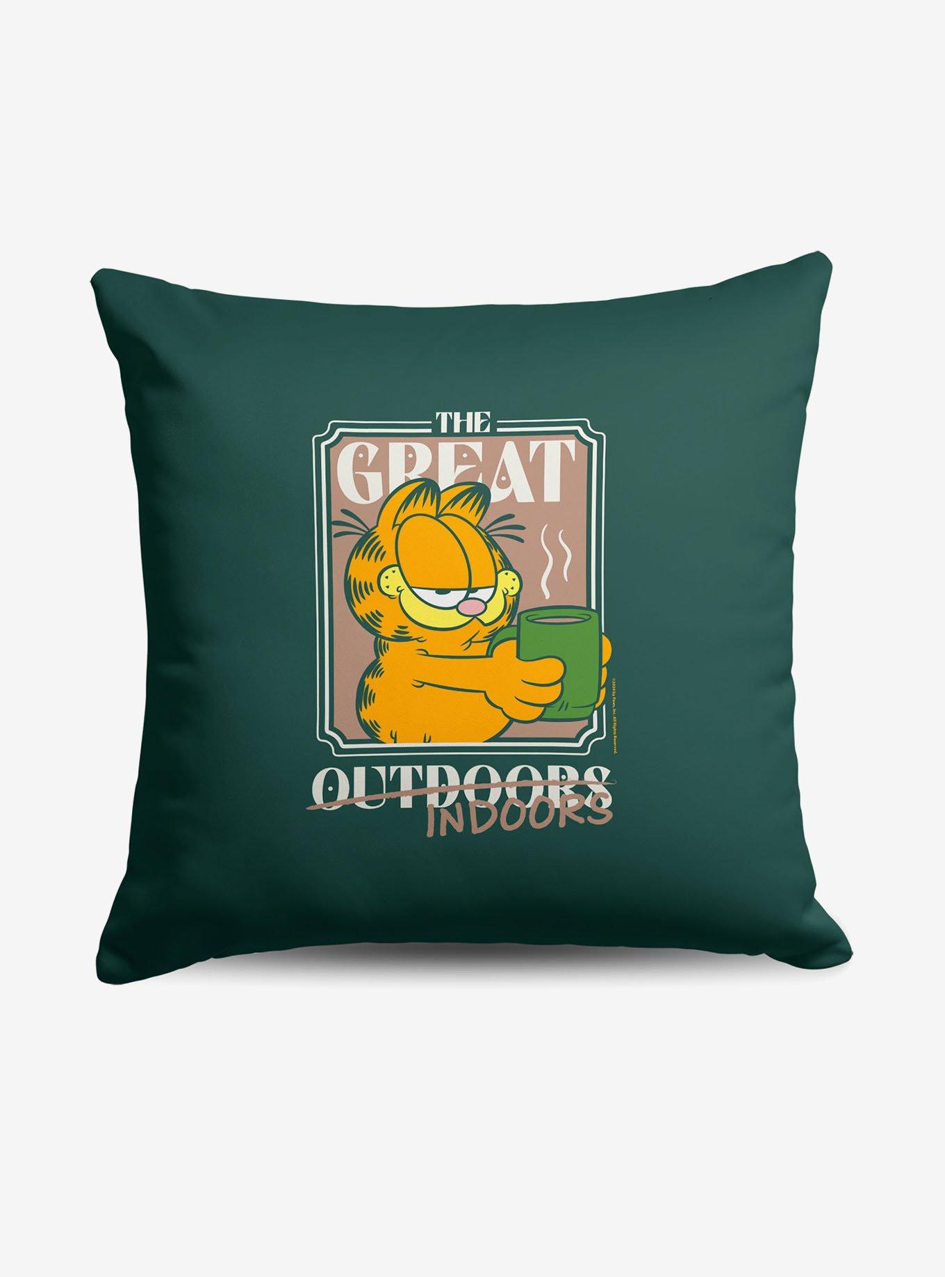 Garfield The Great Indoors Throw Pillow, , hi-res