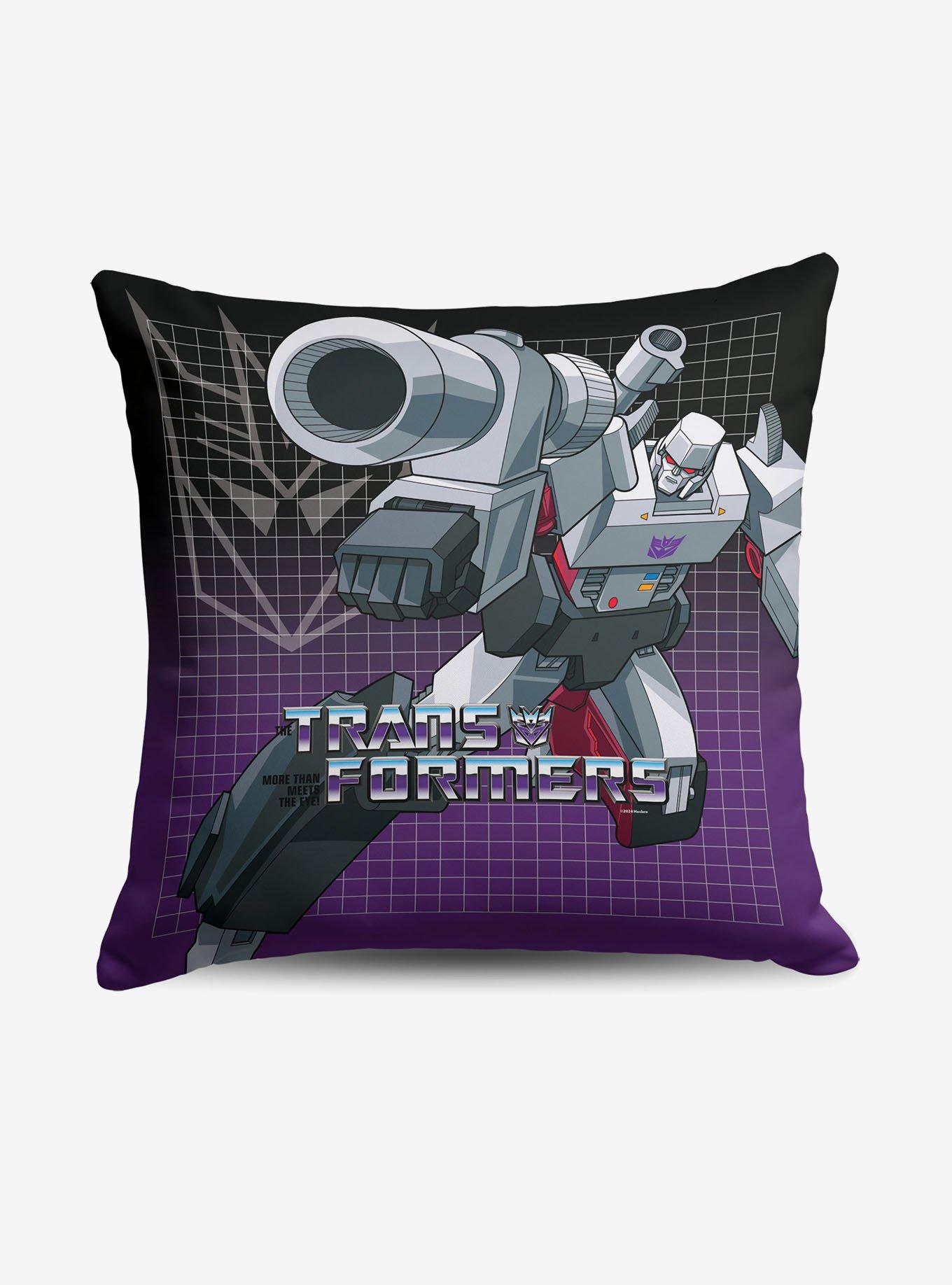 Transformers G1 Grid Megatron Throw Pillow, , hi-res