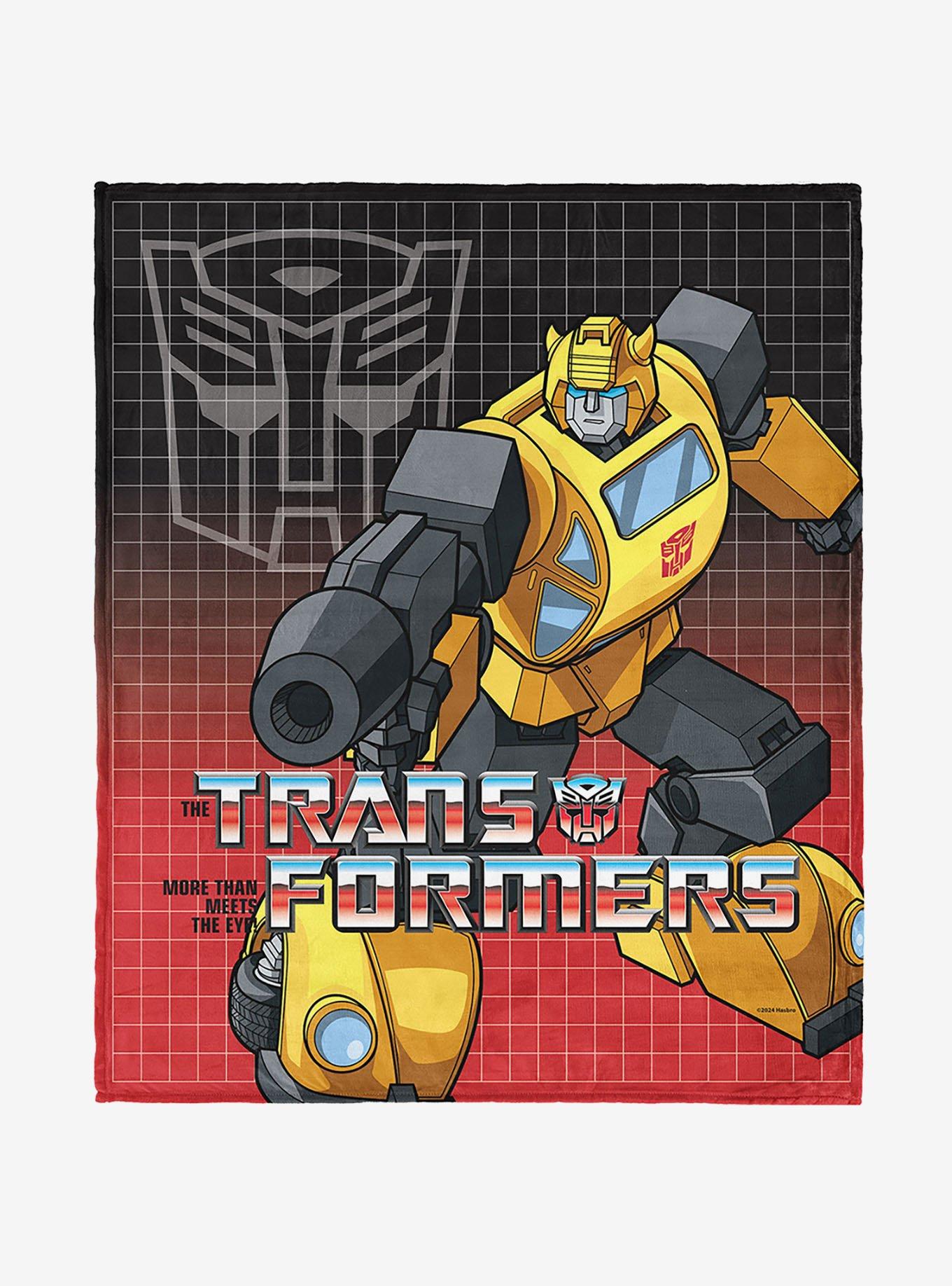 Transformers G1 Grid Bumblebee 40x50" Silk Touch Throw Blanket, , hi-res