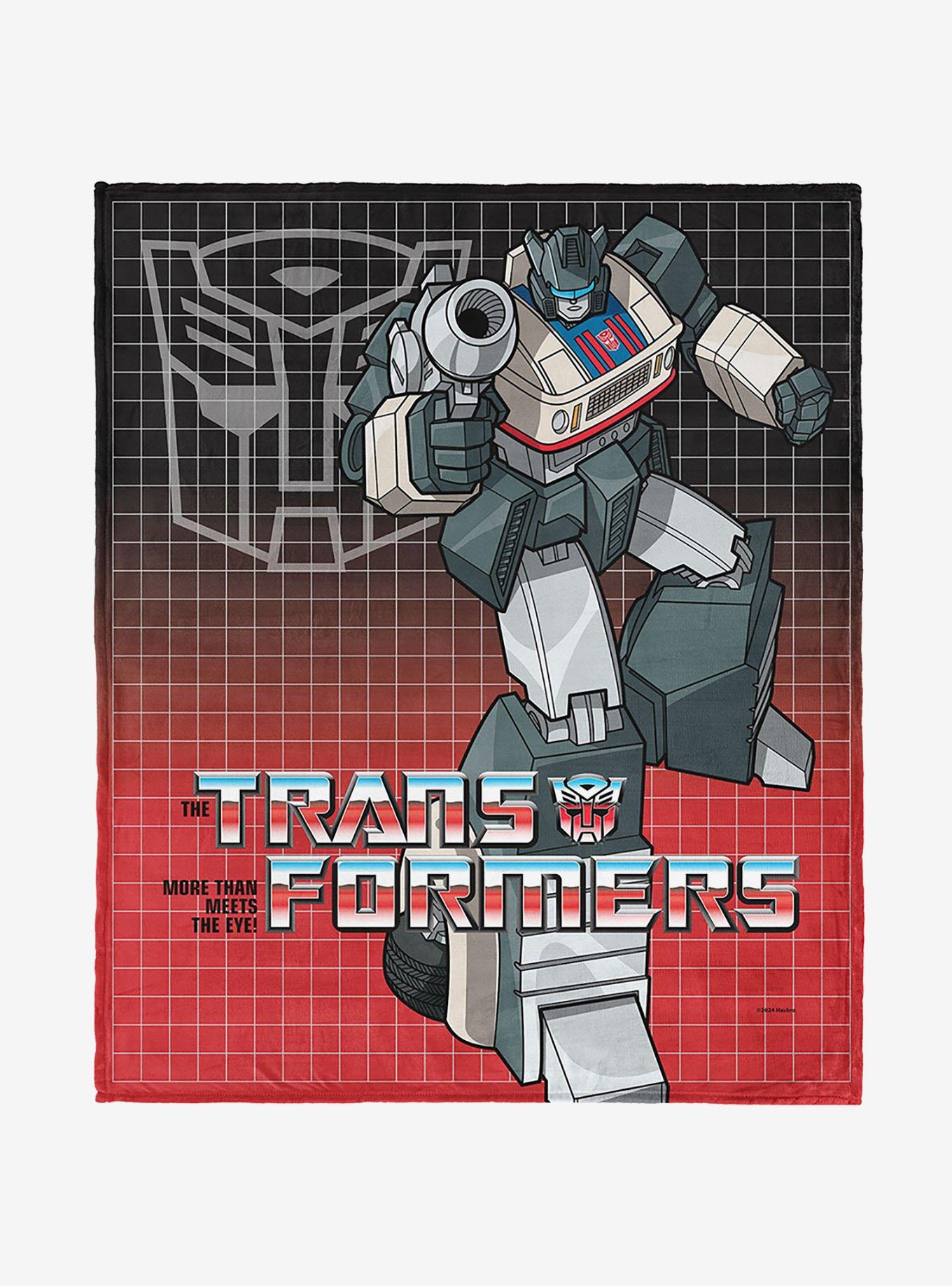 Transformers G1 Grid Jazz 40x50" Silk Touch Throw Blanket, , hi-res