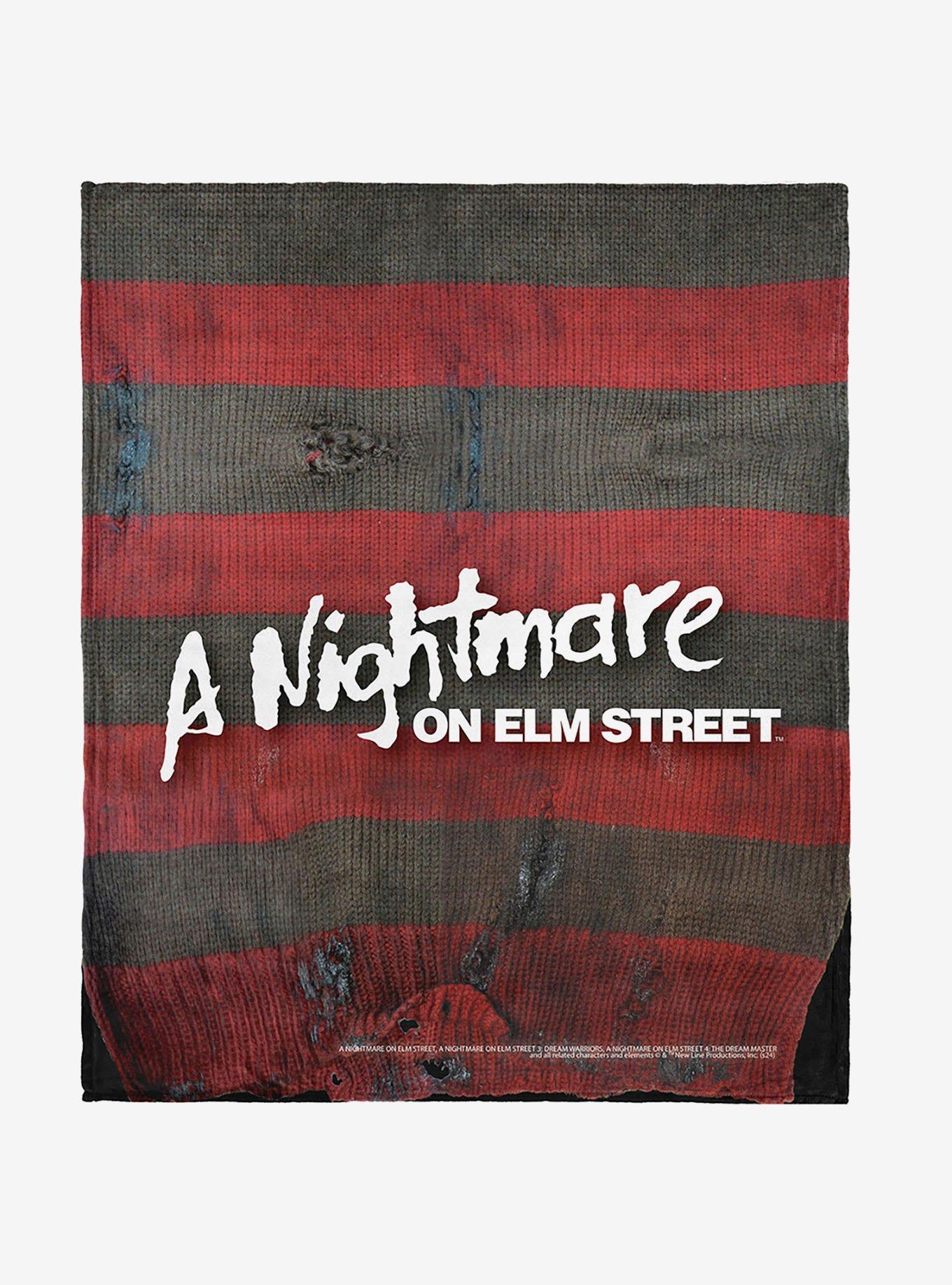 A Nightmare On Elm Street Sweater 40x50" Silk Touch Throw Blanket, , hi-res