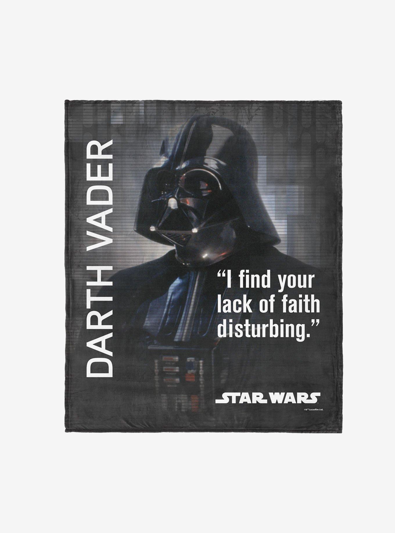 Star Wars Classic Quotes Vader 50x60" Silk Touch Throw Blanket, , hi-res
