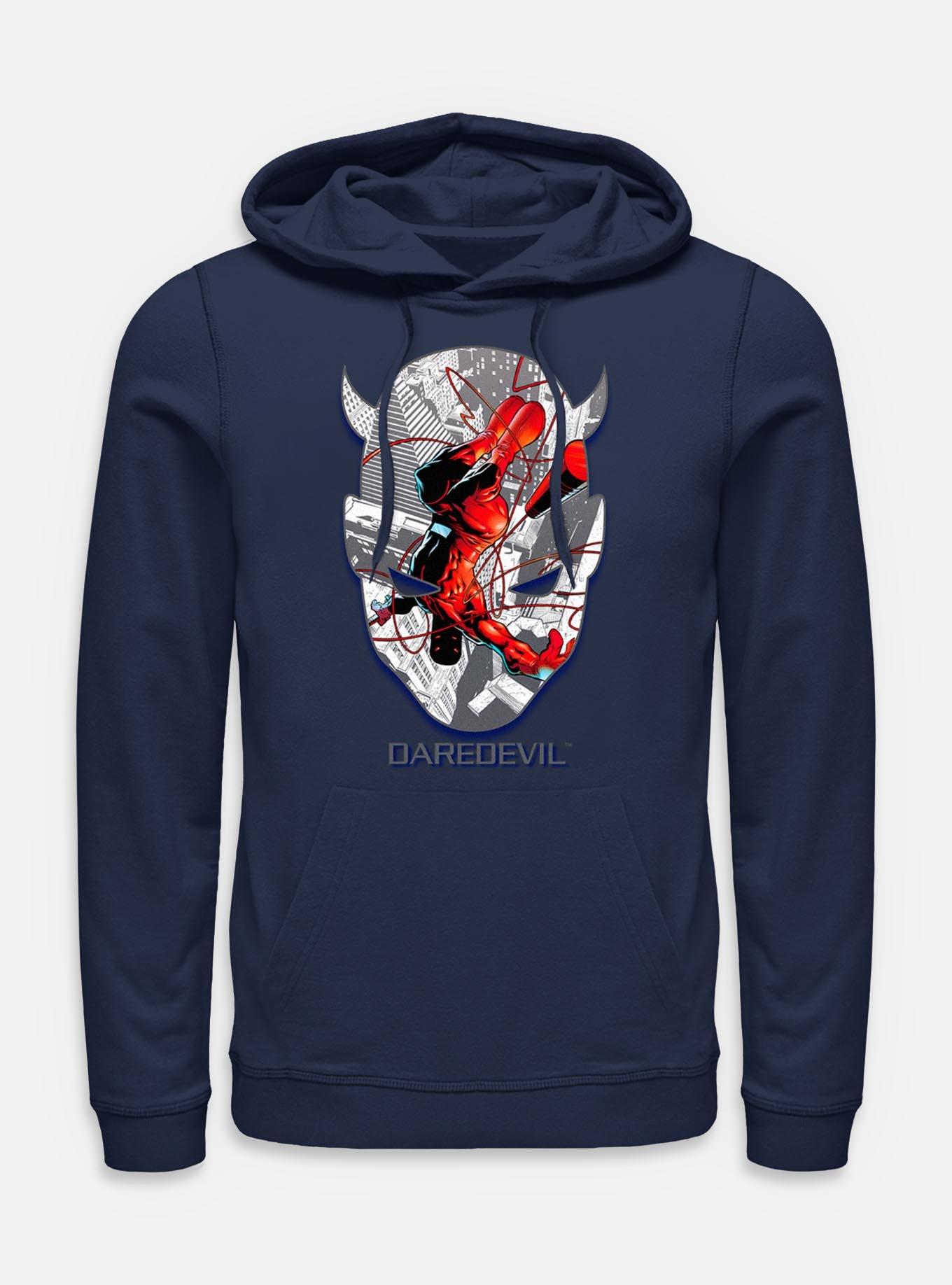 Marvel Daredevil Face Mask Hoodie, , hi-res