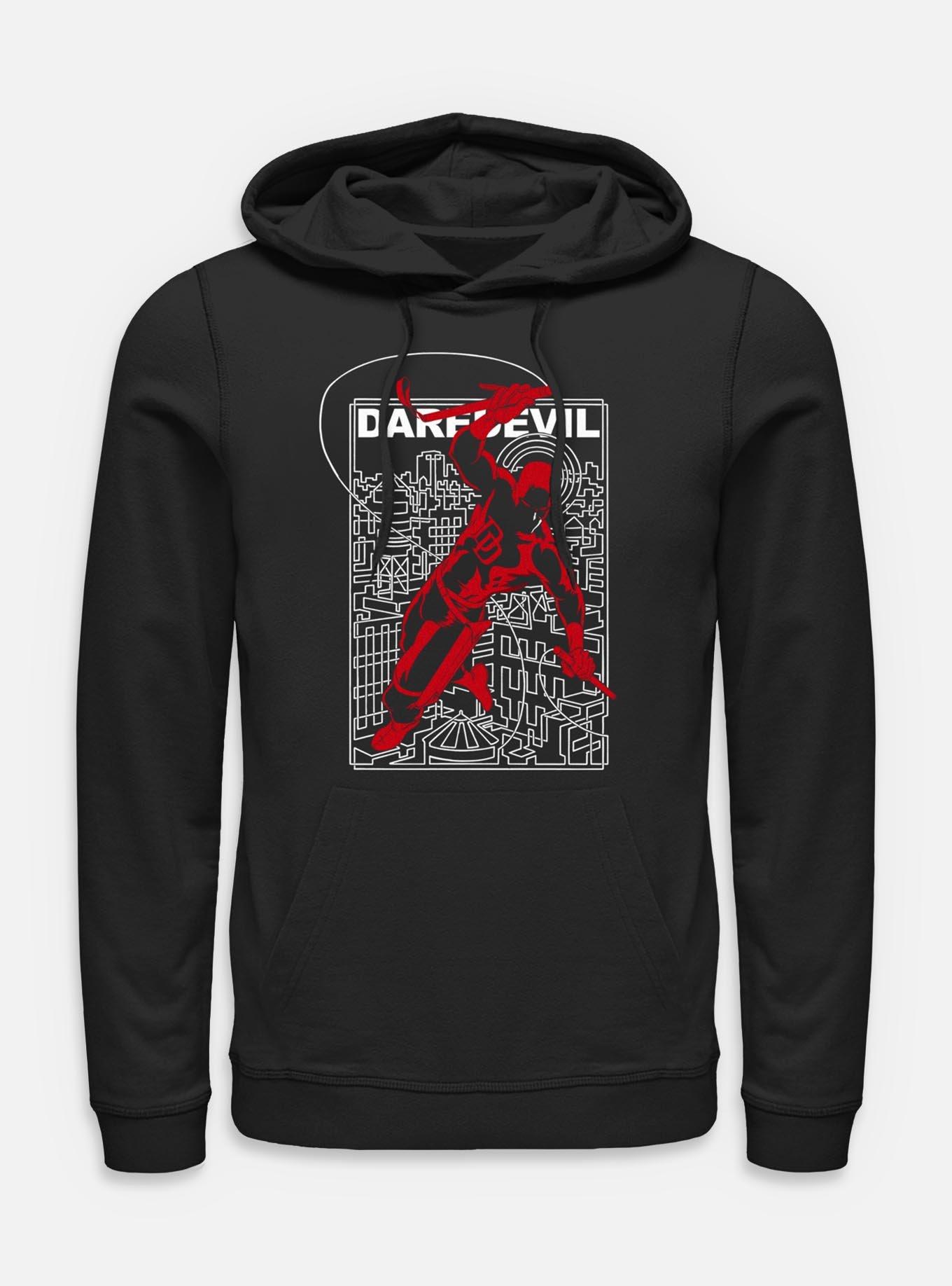 Marvel Daredevil City Maze Hoodie, , hi-res