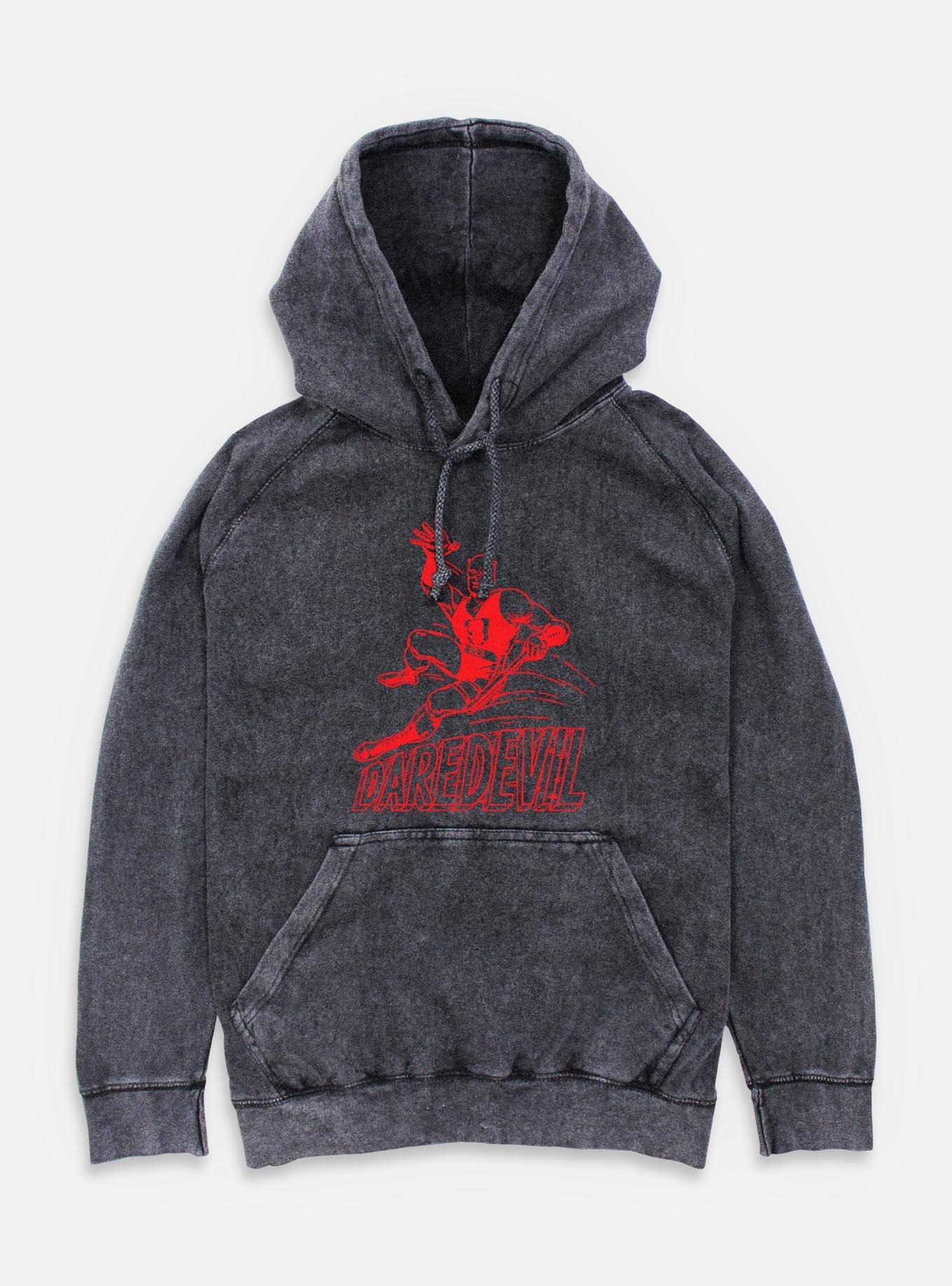 Marvel Daredevil Speedy Devil Mineral Wash Hoodie, , hi-res