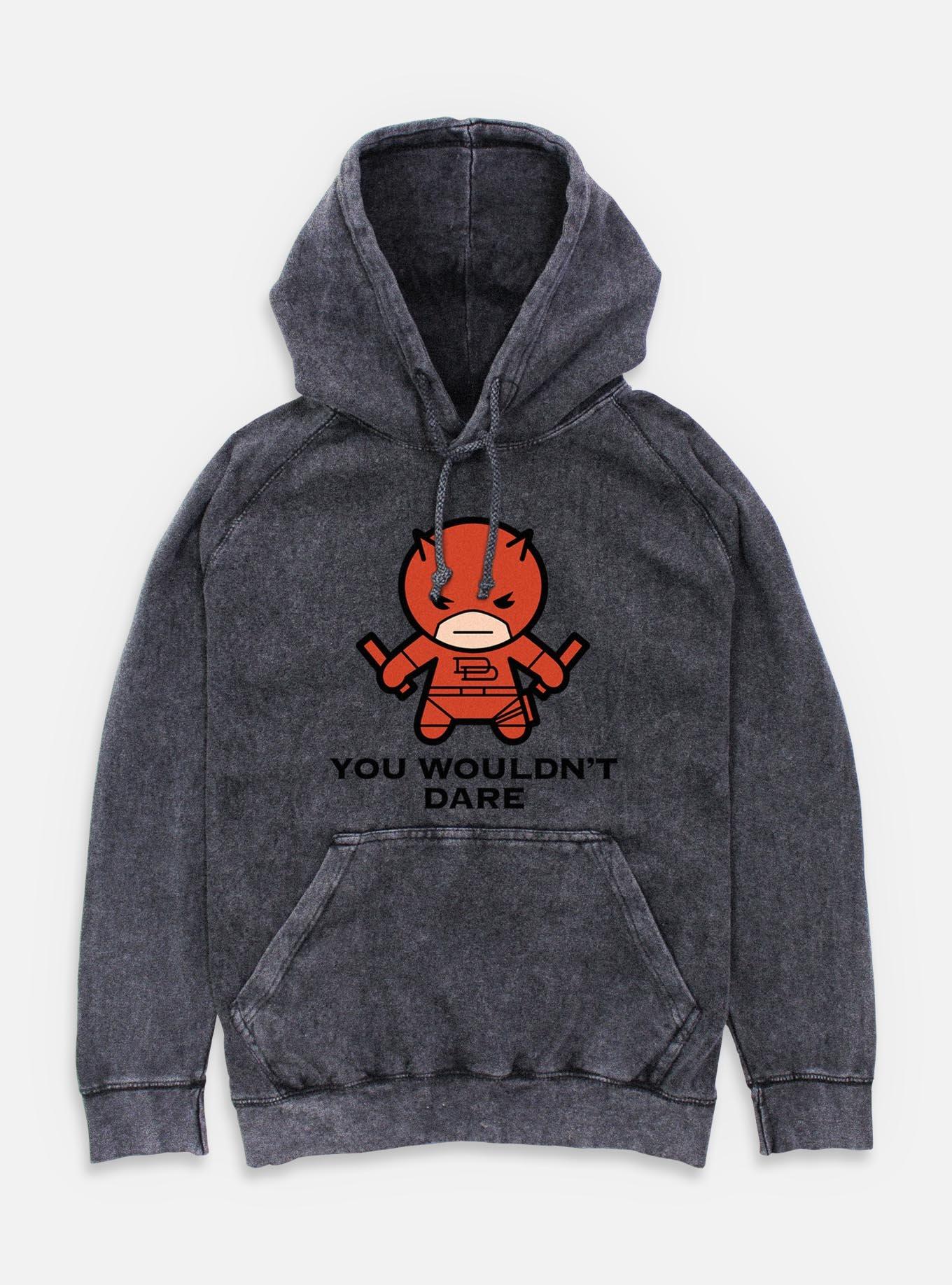 Marvel Daredevil Don't Dare Mineral Wash Hoodie, , hi-res