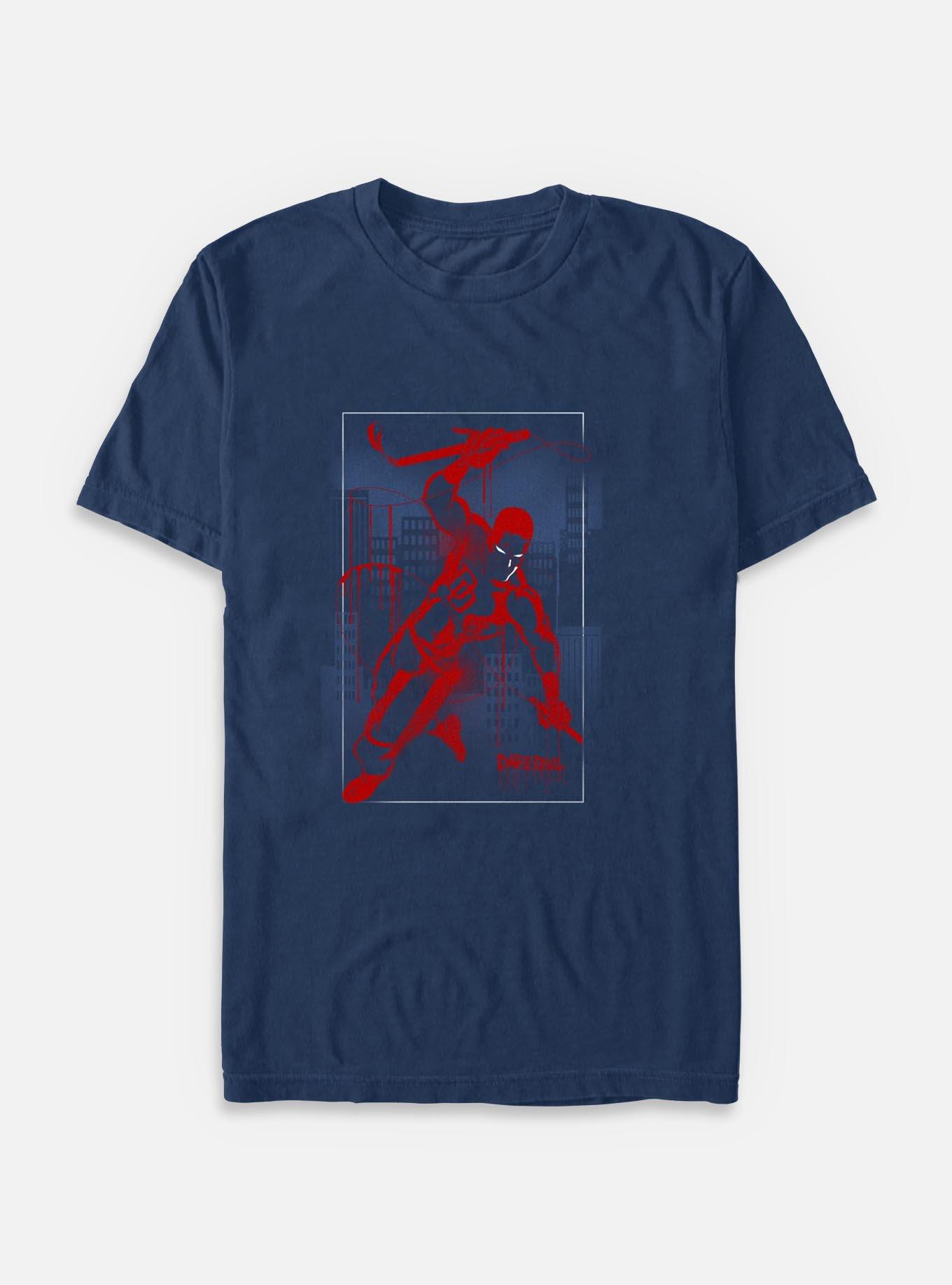 Marvel Daredevil Spray Garment Dye T-Shirt, , hi-res