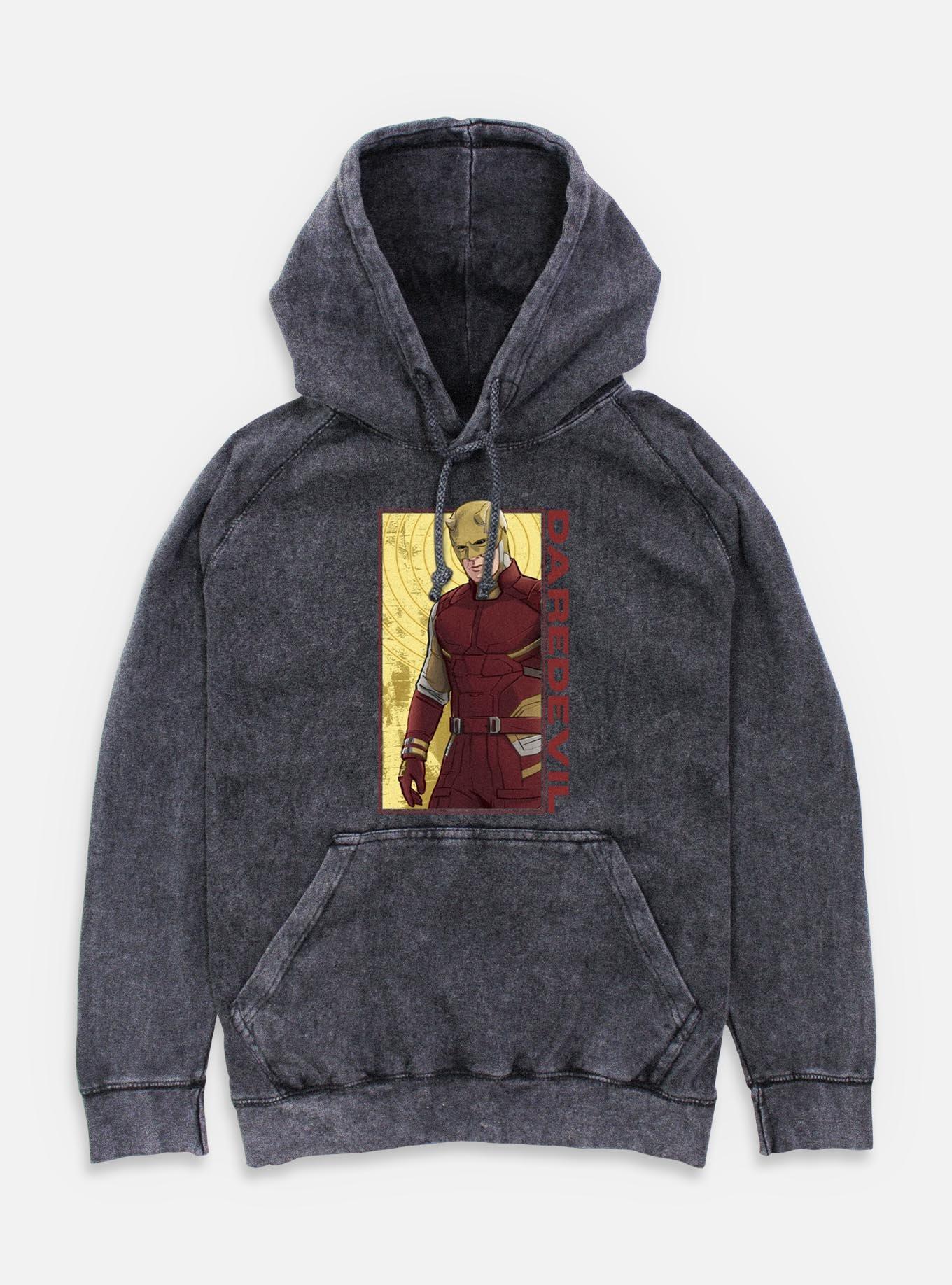 Marvel Daredevil Panel Mineral Wash Hoodie, , hi-res