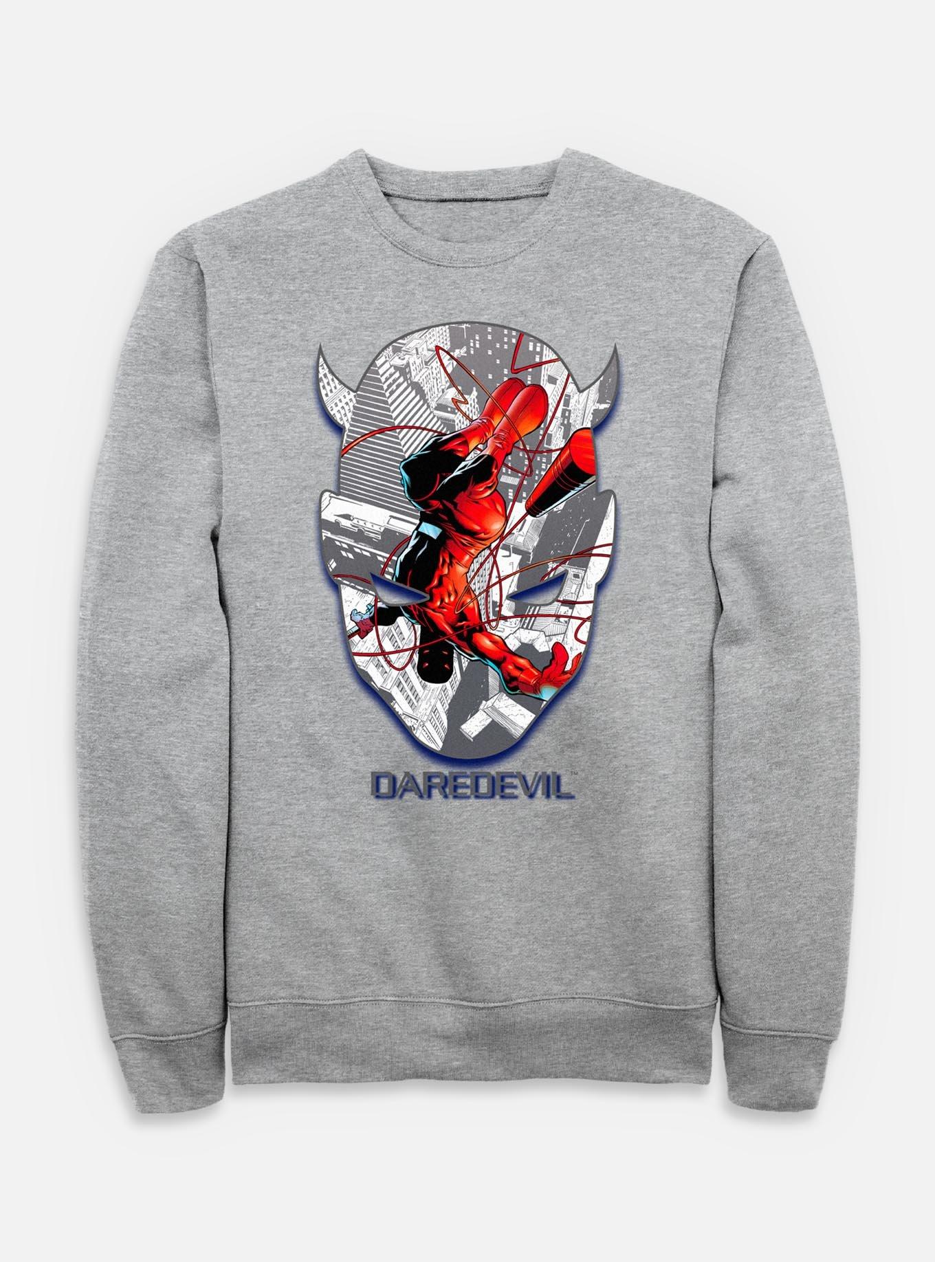 Marvel Daredevil Face Mask Sweatshirt, , hi-res