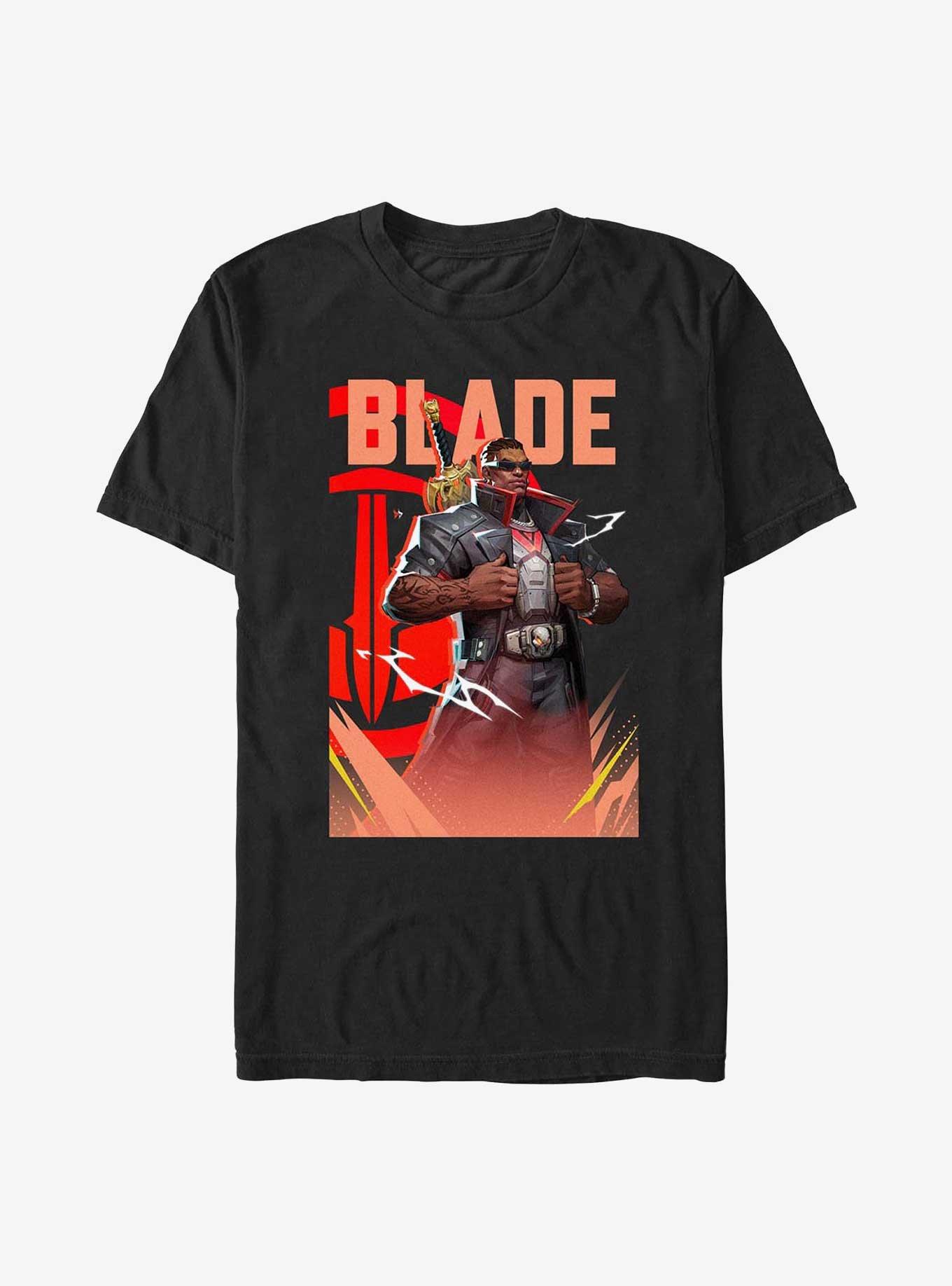 Marvel Rivals Blade Vampire Hunter T-Shirt, BLACK, hi-res