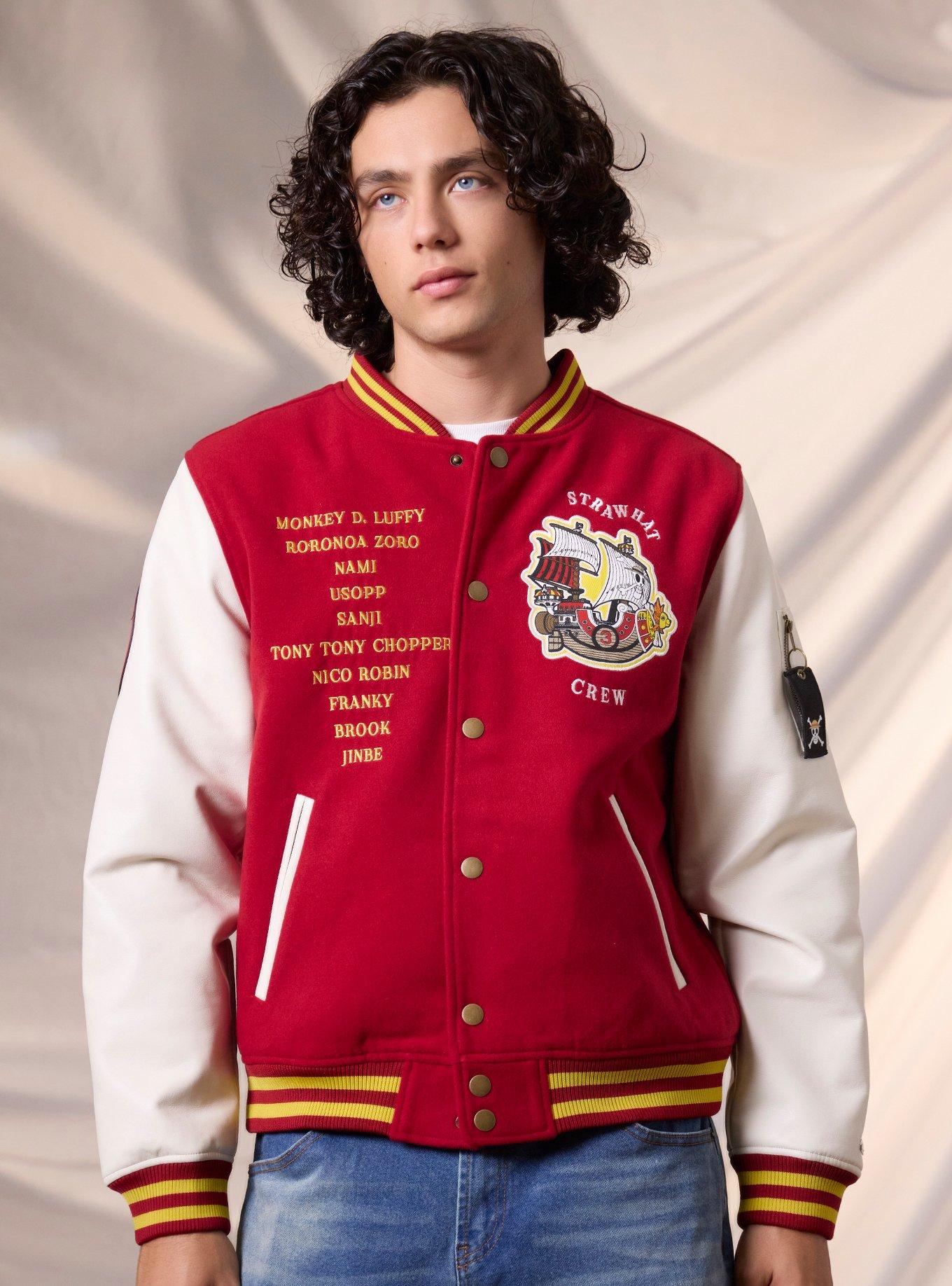 One Piece Thousand Sunny Varsity Jacket, , hi-res