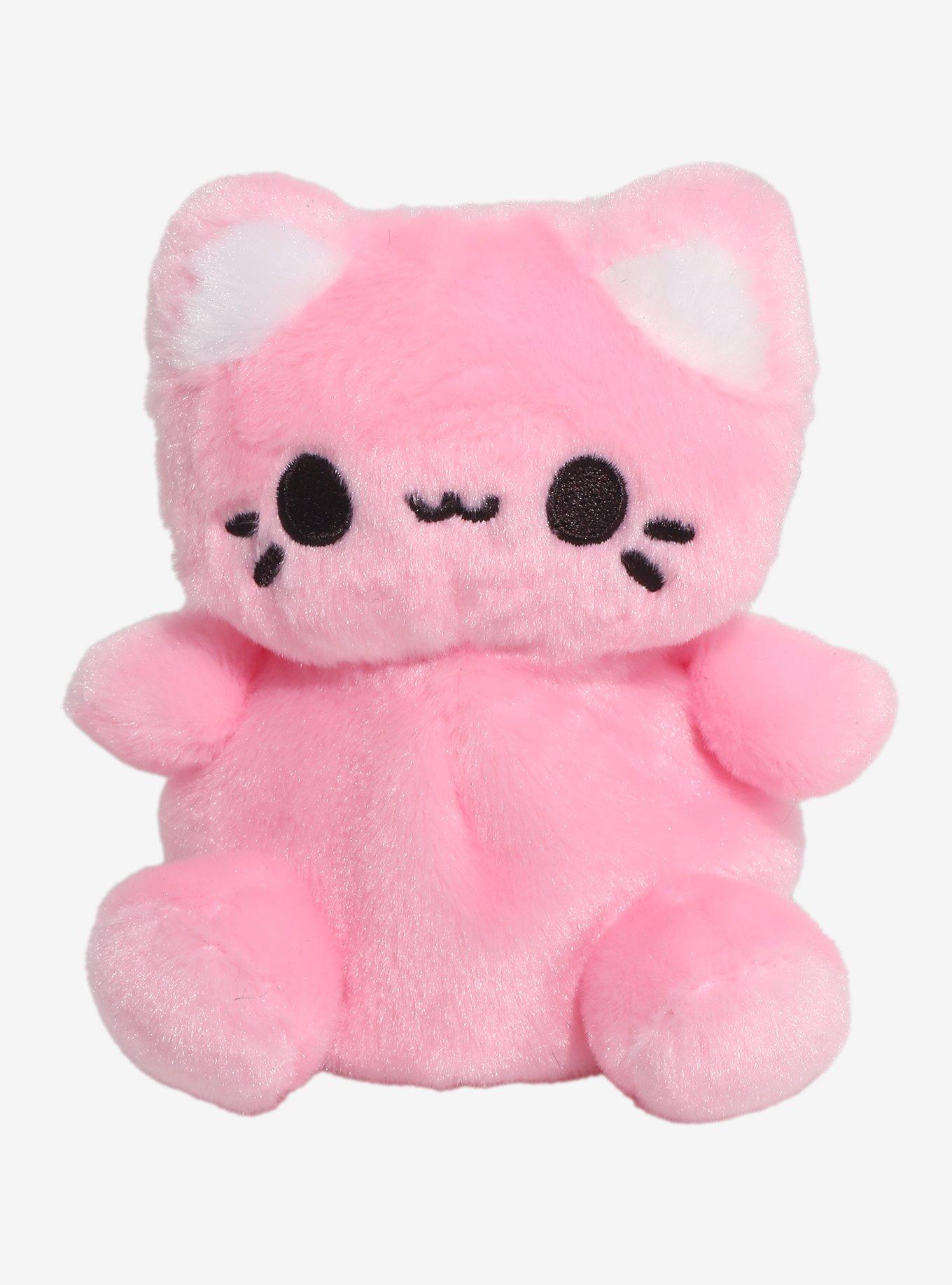 Aurora Palm Pals X Tasty Peach Meowchi Strawberry Plush, , hi-res