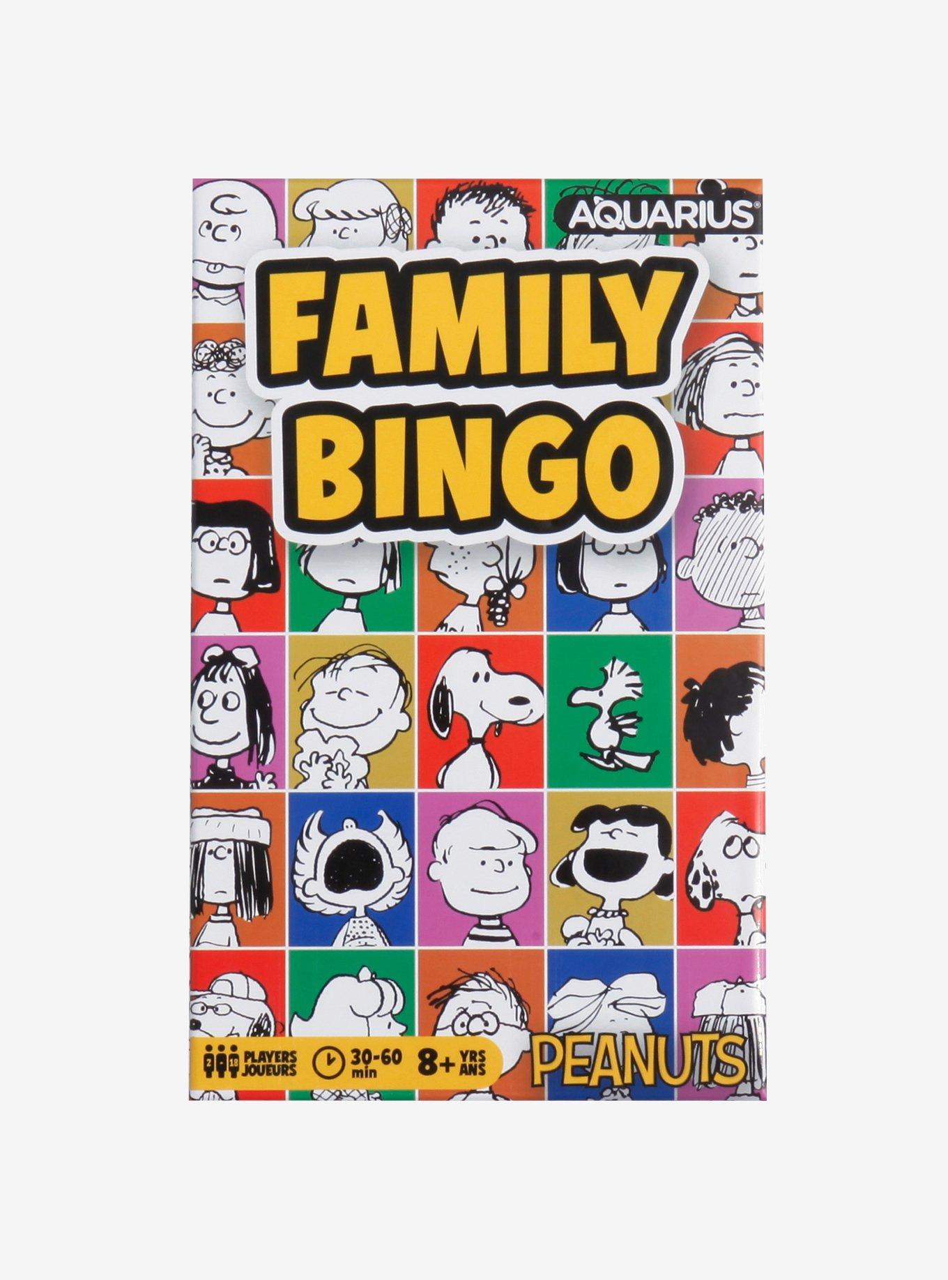 Peanuts 75th Anniversary Family Bingo, , hi-res