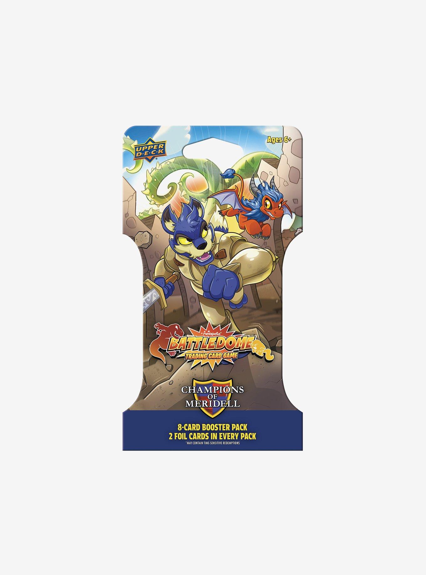 Upper Deck Neopets Battledome TCG Champions Of Meridell Booster Pack, , hi-res