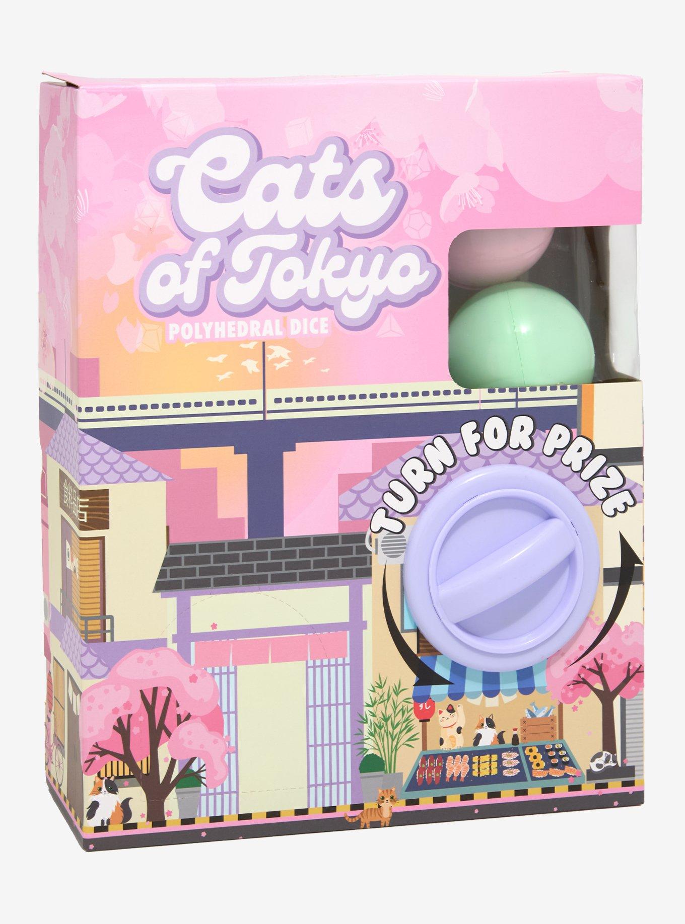 Cats Of Tokyo Assorted Blind Polyhedral Dice, , hi-res