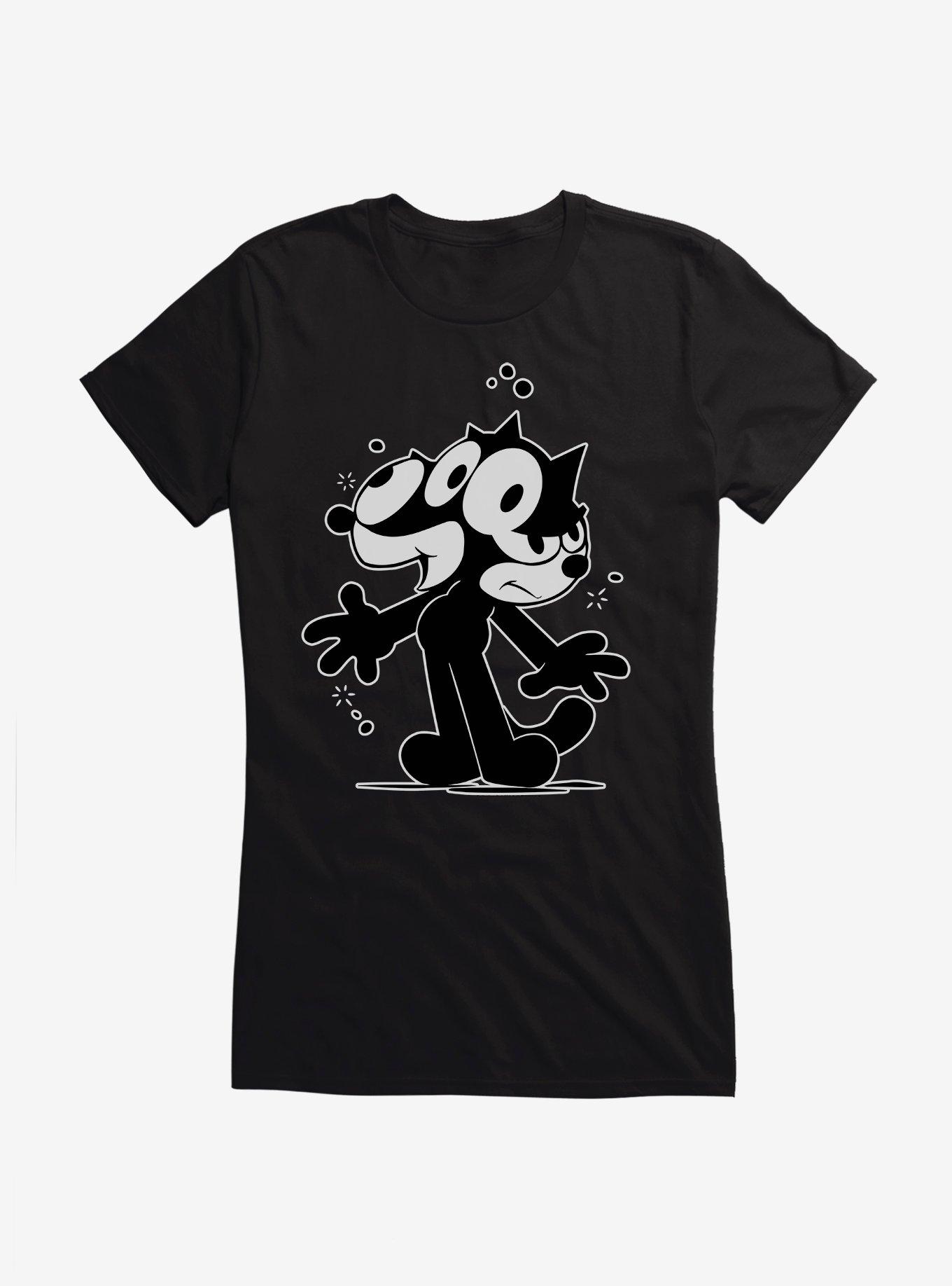 Felix The Cat Split Personality Girls T-Shirt, , hi-res