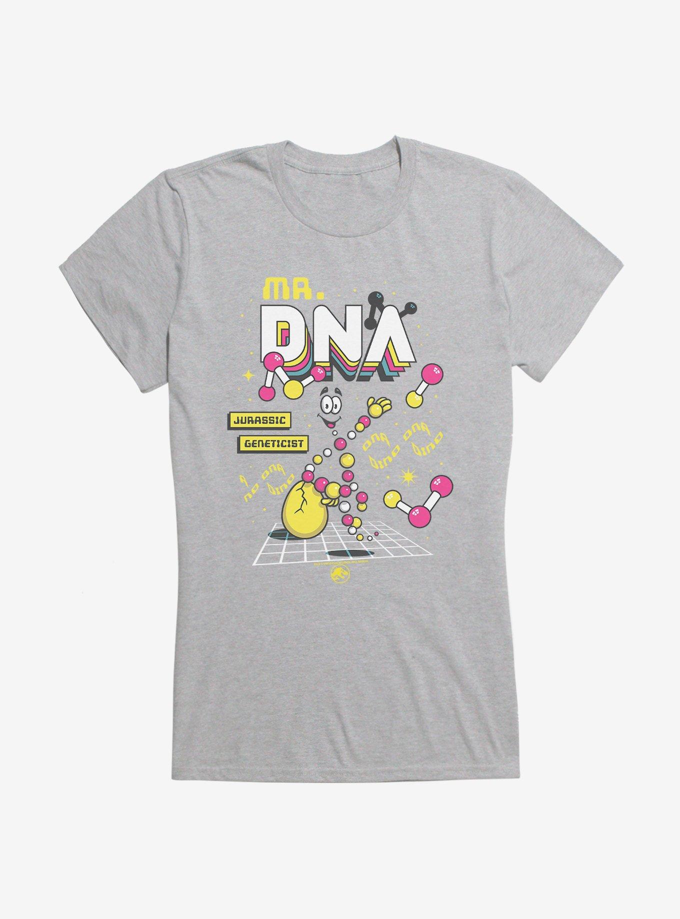 Jurassic World Mr. DNA Jurassic Genetics Girls T-Shirt, SPORT GRAY, hi-res