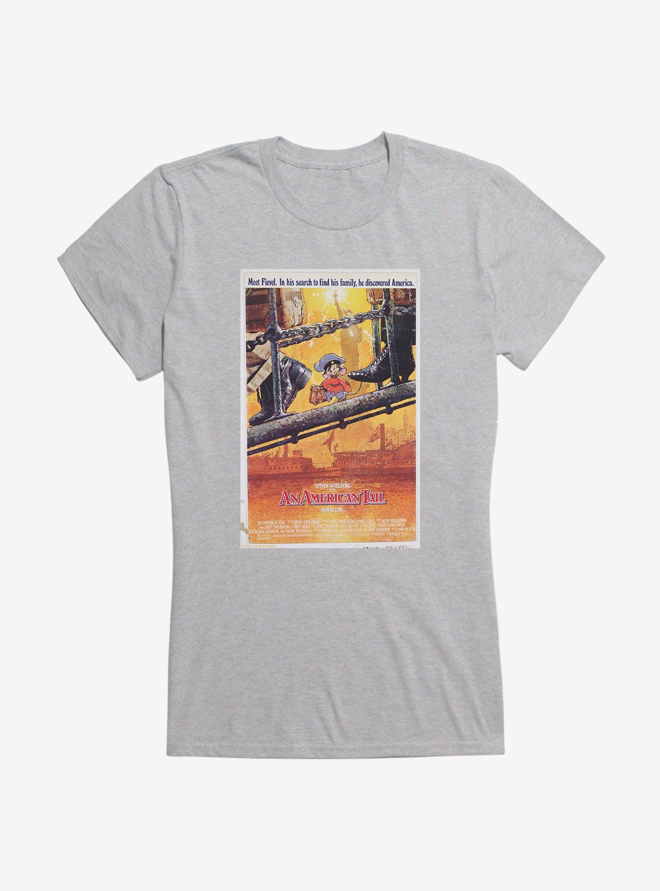 An American Tail Meet Fievel Poster Girls T-Shirt, , hi-res